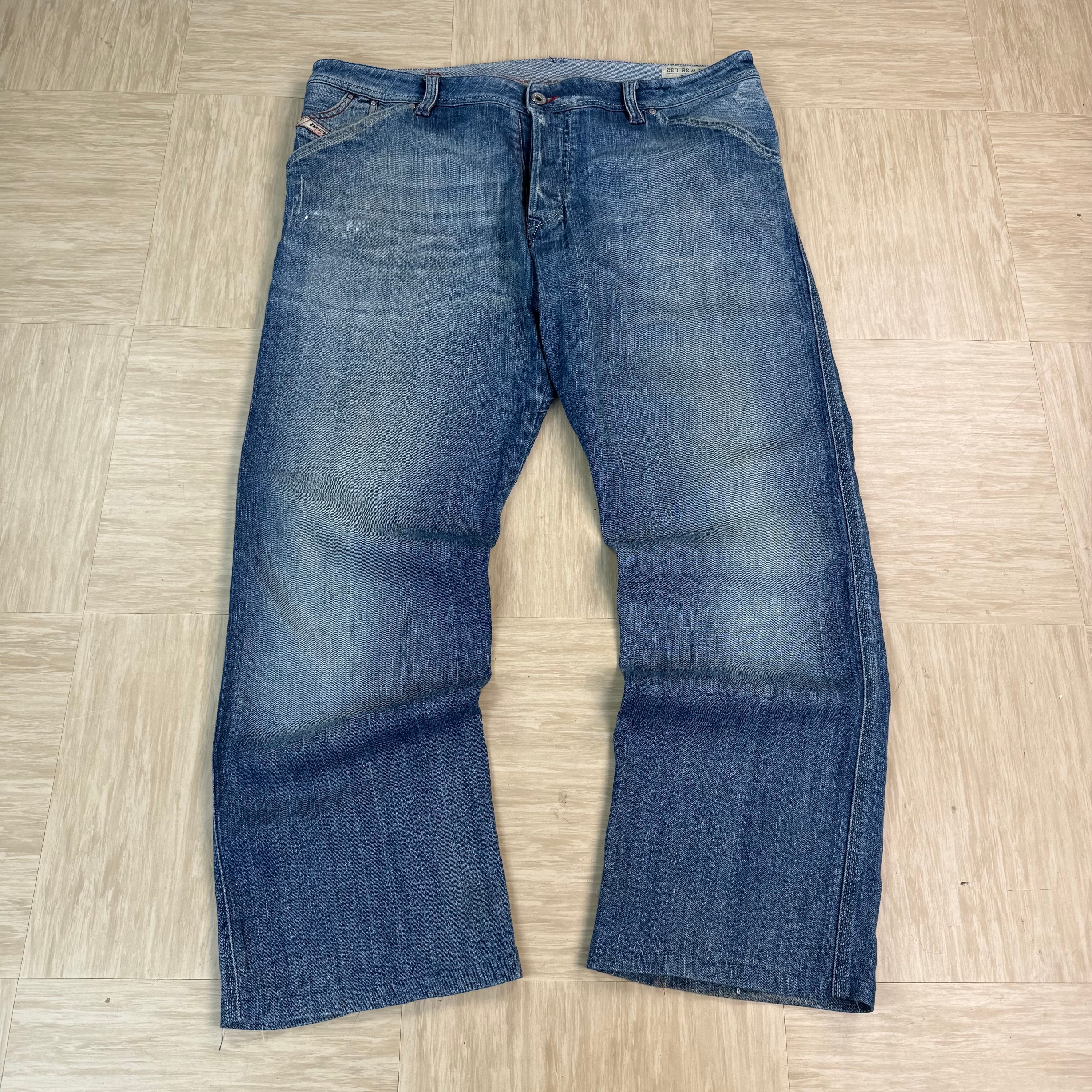 Diesel braddo 2000's loose fit denim carpenter jeans (M-L)