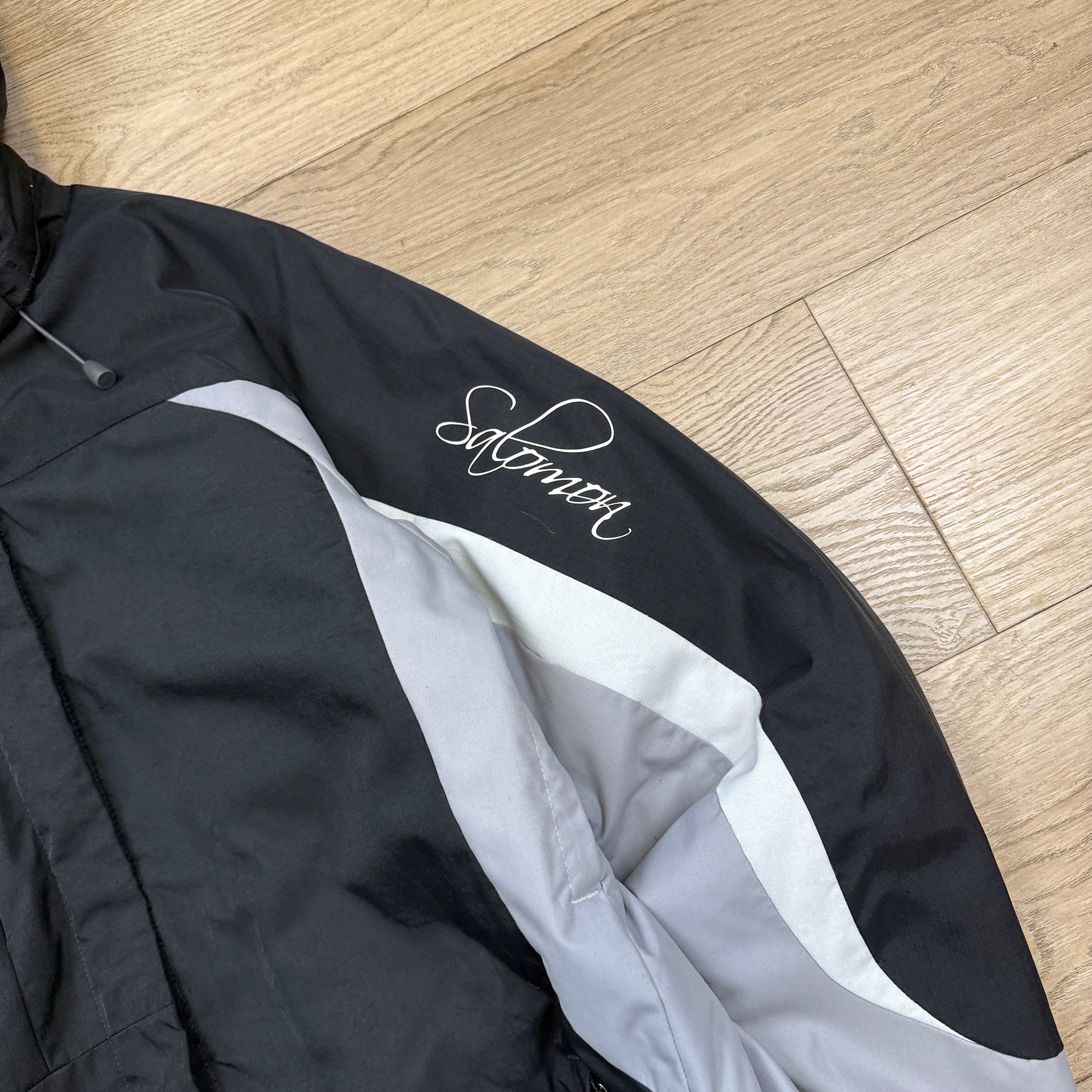 Salomon 2006 technical vented softshell panelled ski jacket (L) wms