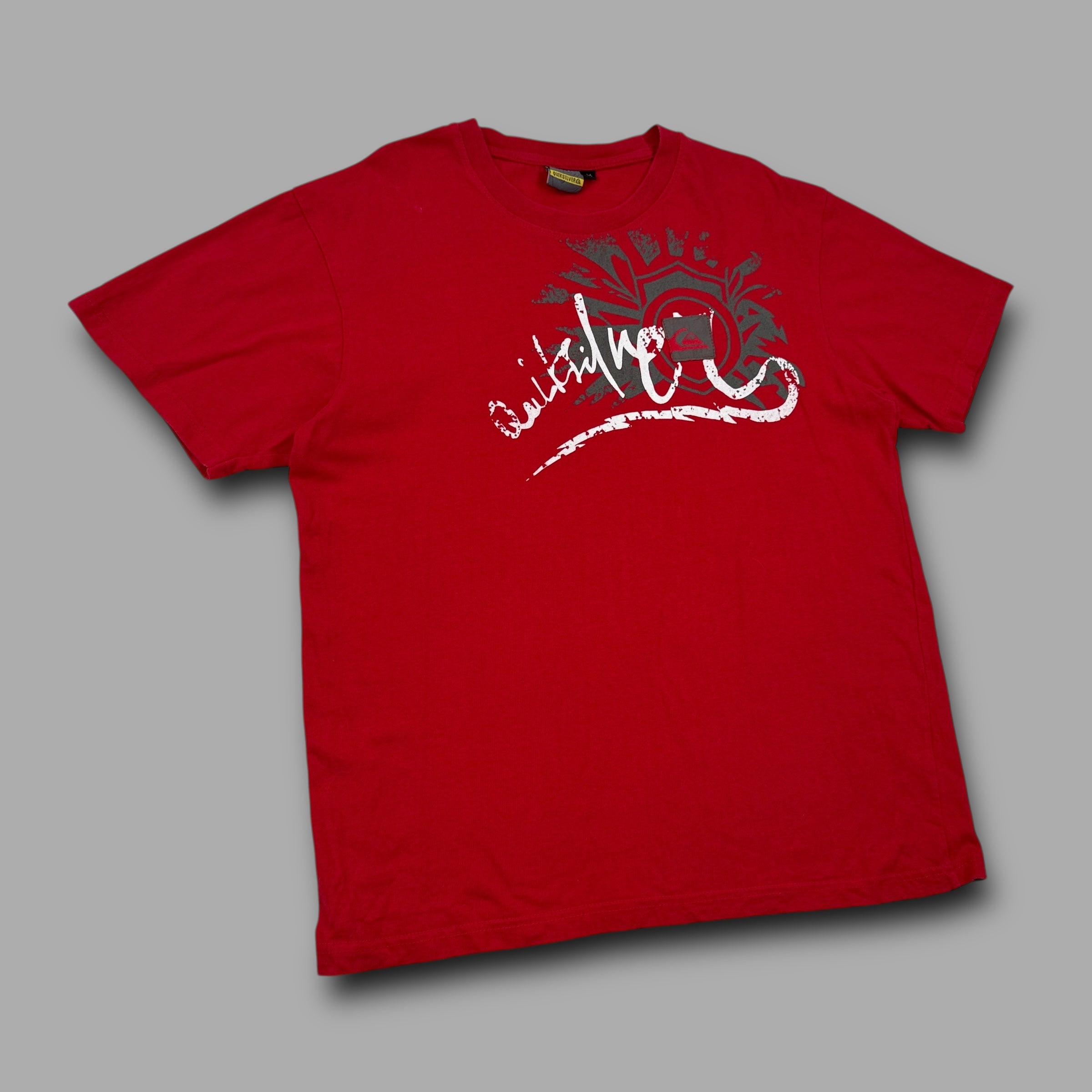 Quiksilver 2000's graphic spellout tee (M)