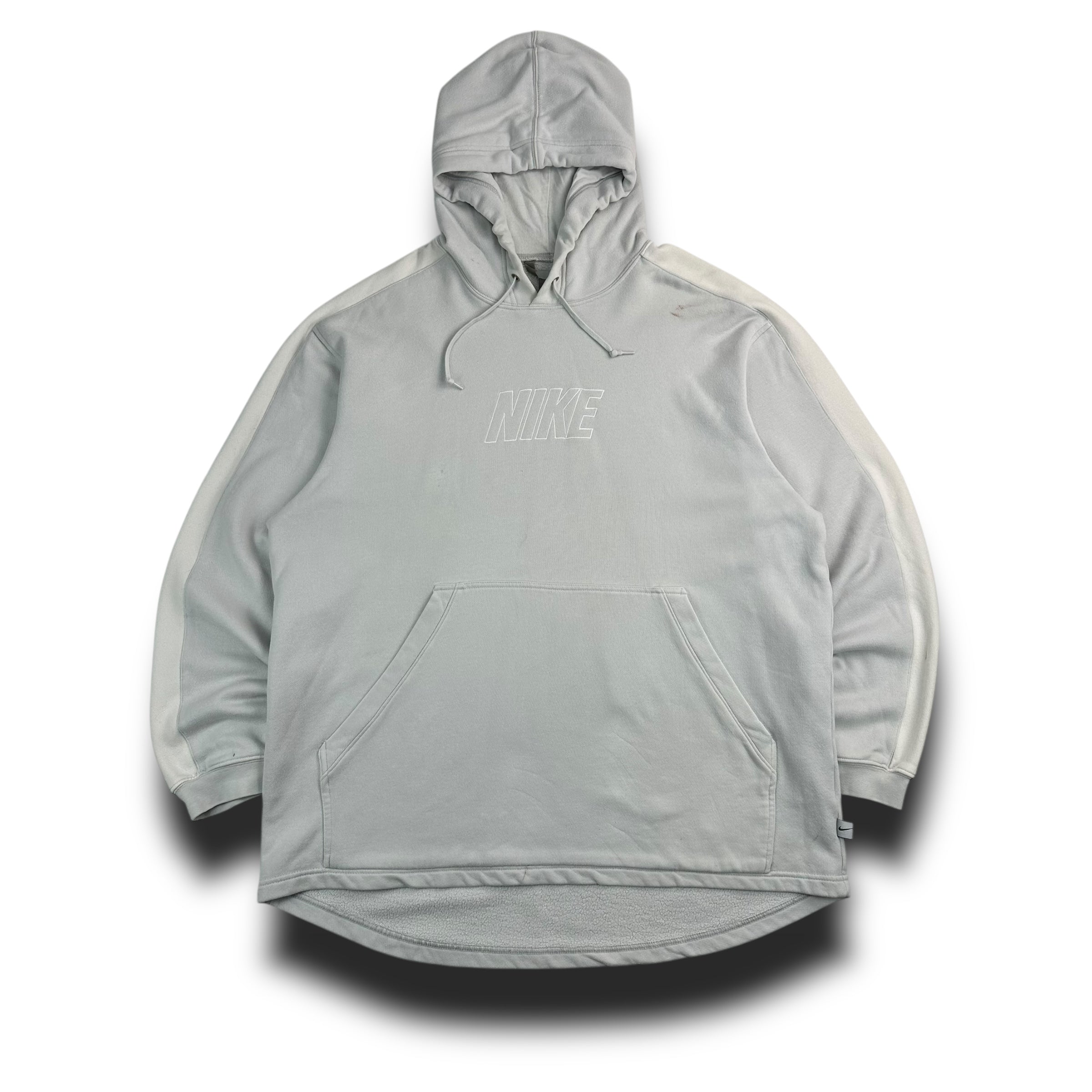 Nike 2000's embroidered spellout hoodie (L)