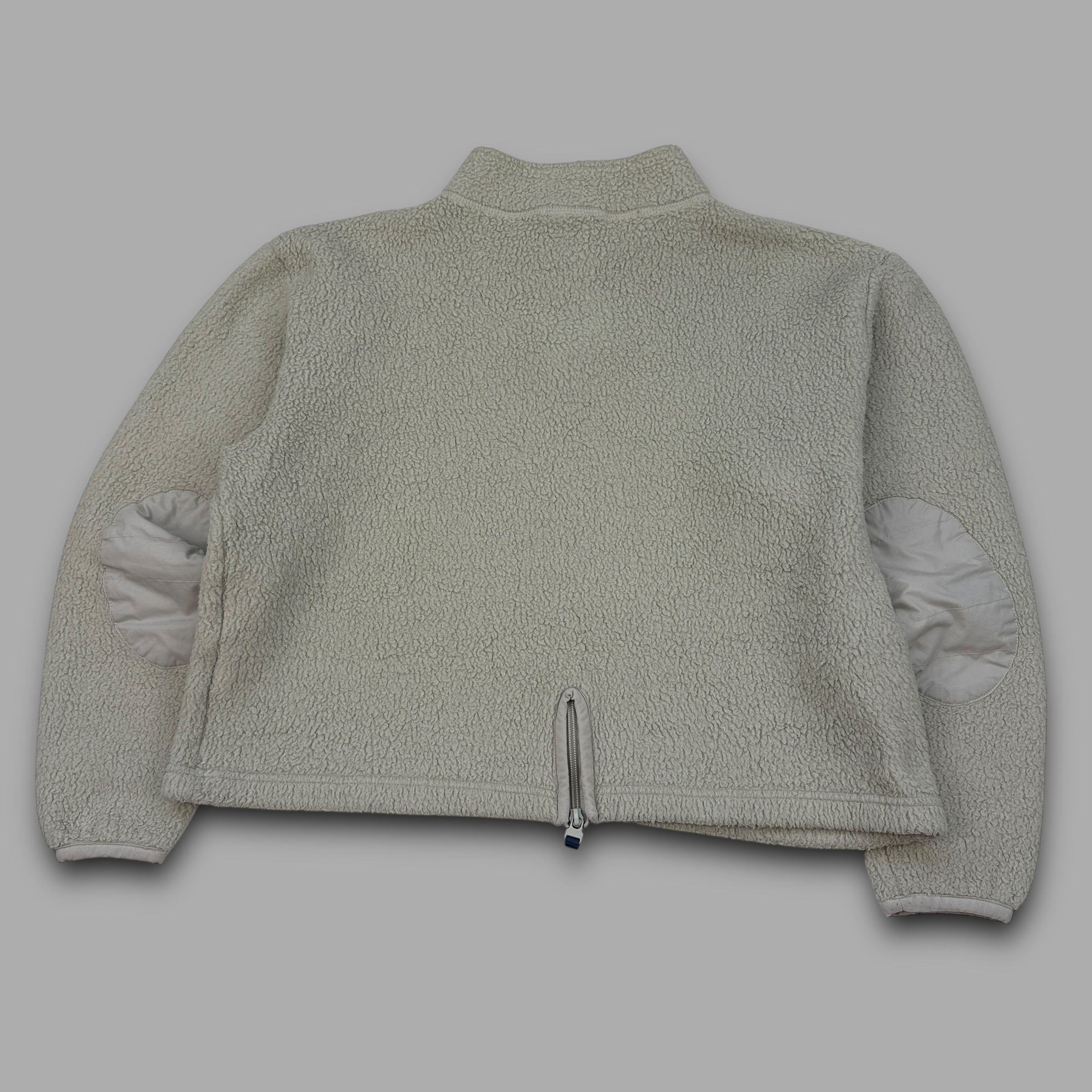 Nike 2000's cropped 1/4 pullover technical fleece (S)