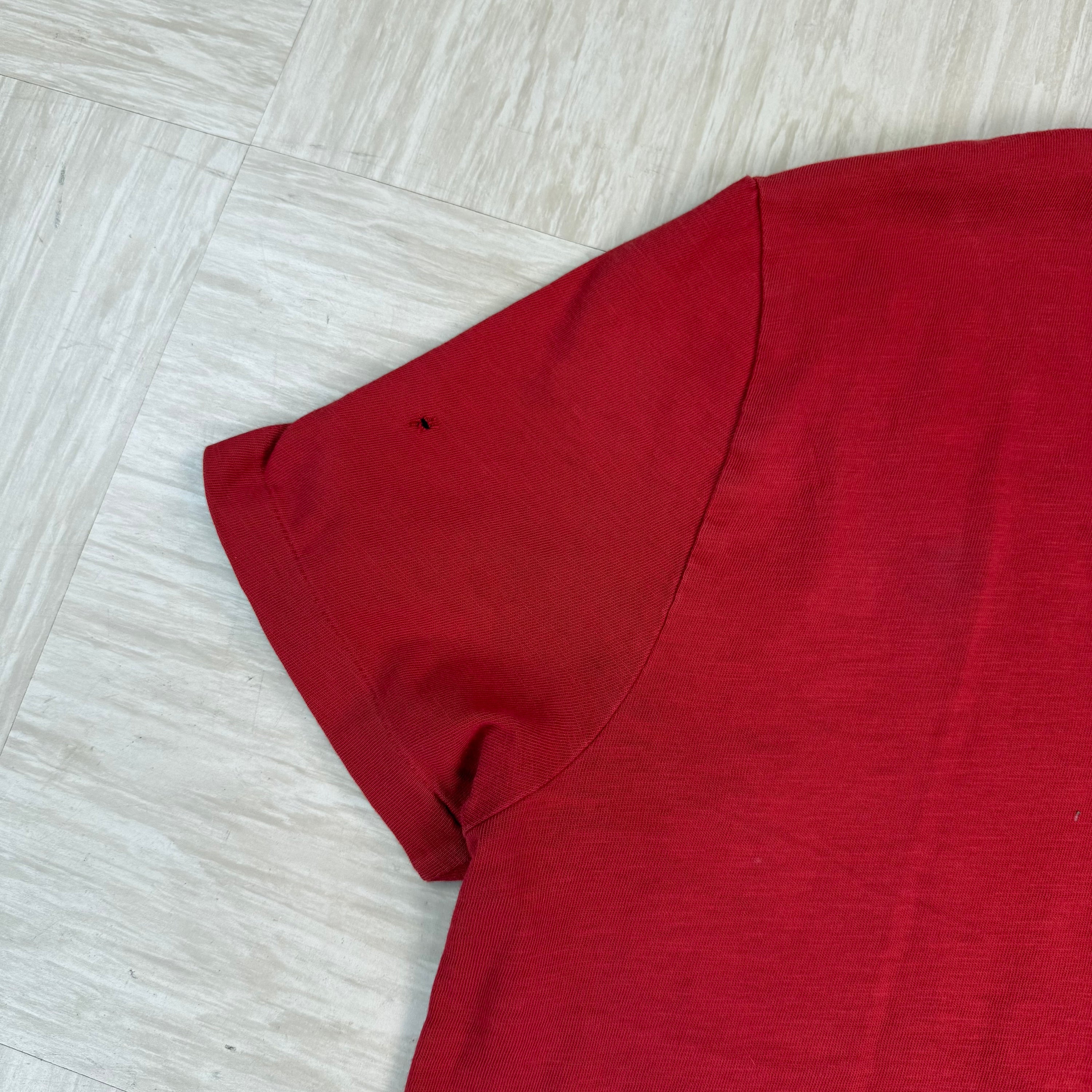 Ralph Lauren 2000's embroidered USA flag graphic tee (L)
