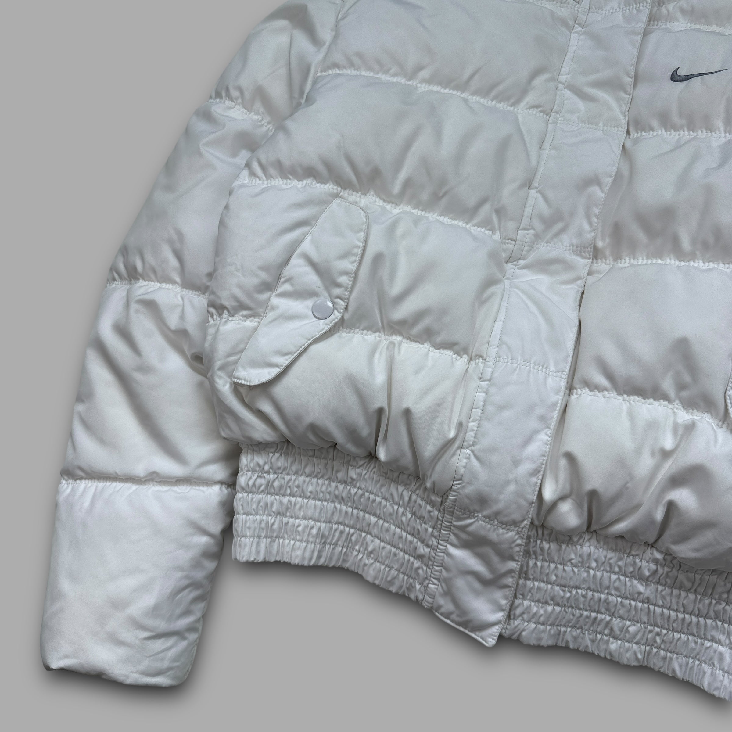 Nike 2000's technical downfilled cropped puffer jacket (S) wms