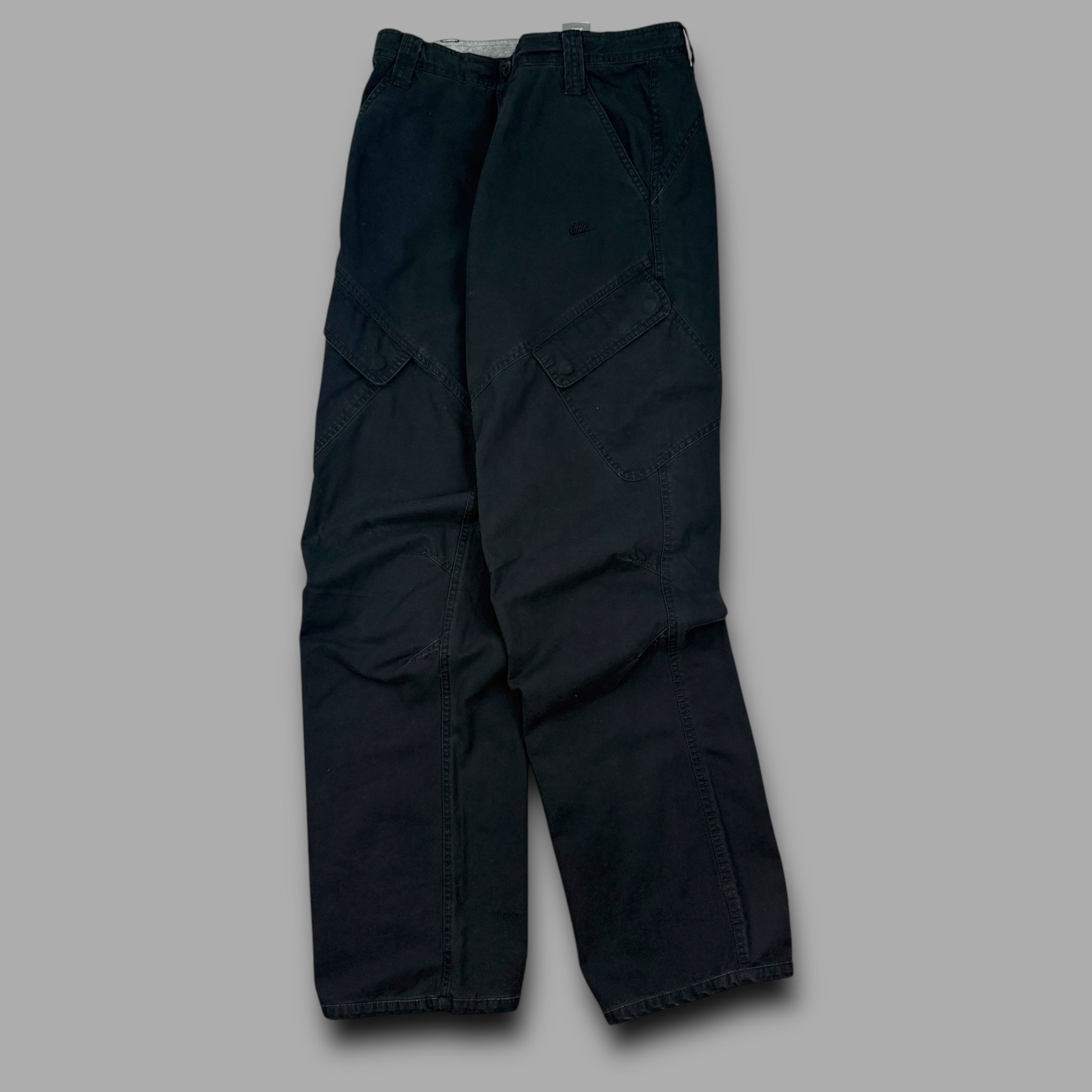 Nike 2000's technical dual pocket baggy carpenter trousers (M)