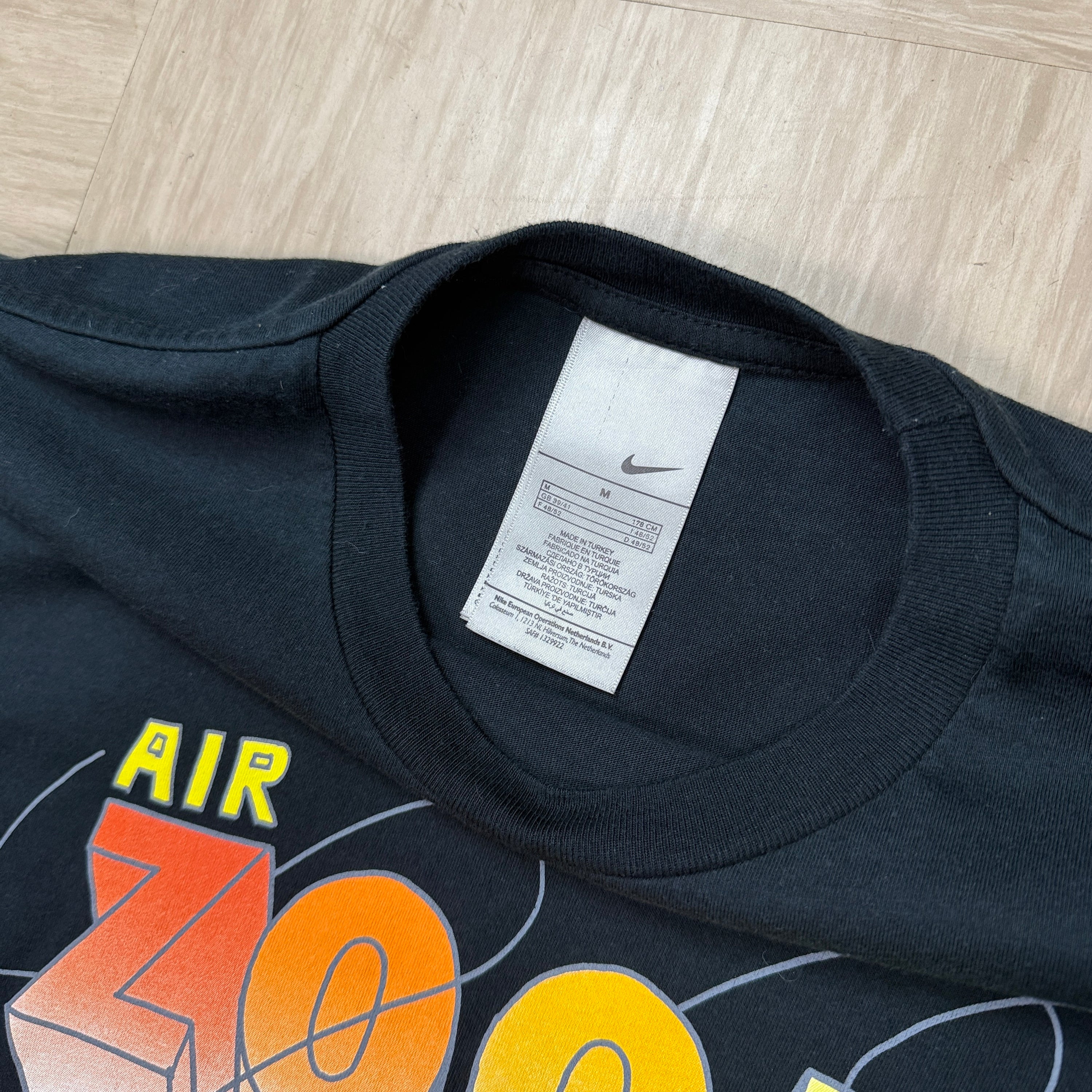 Nike 2000's air zoom graphic spellout tee (M)