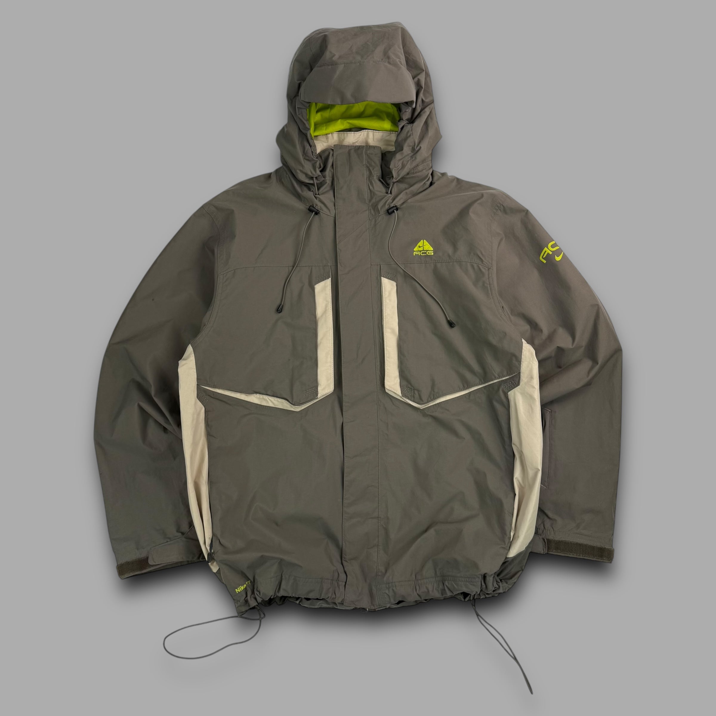 Nike ACG 2007 technical multi-pocket shell jacket (L)