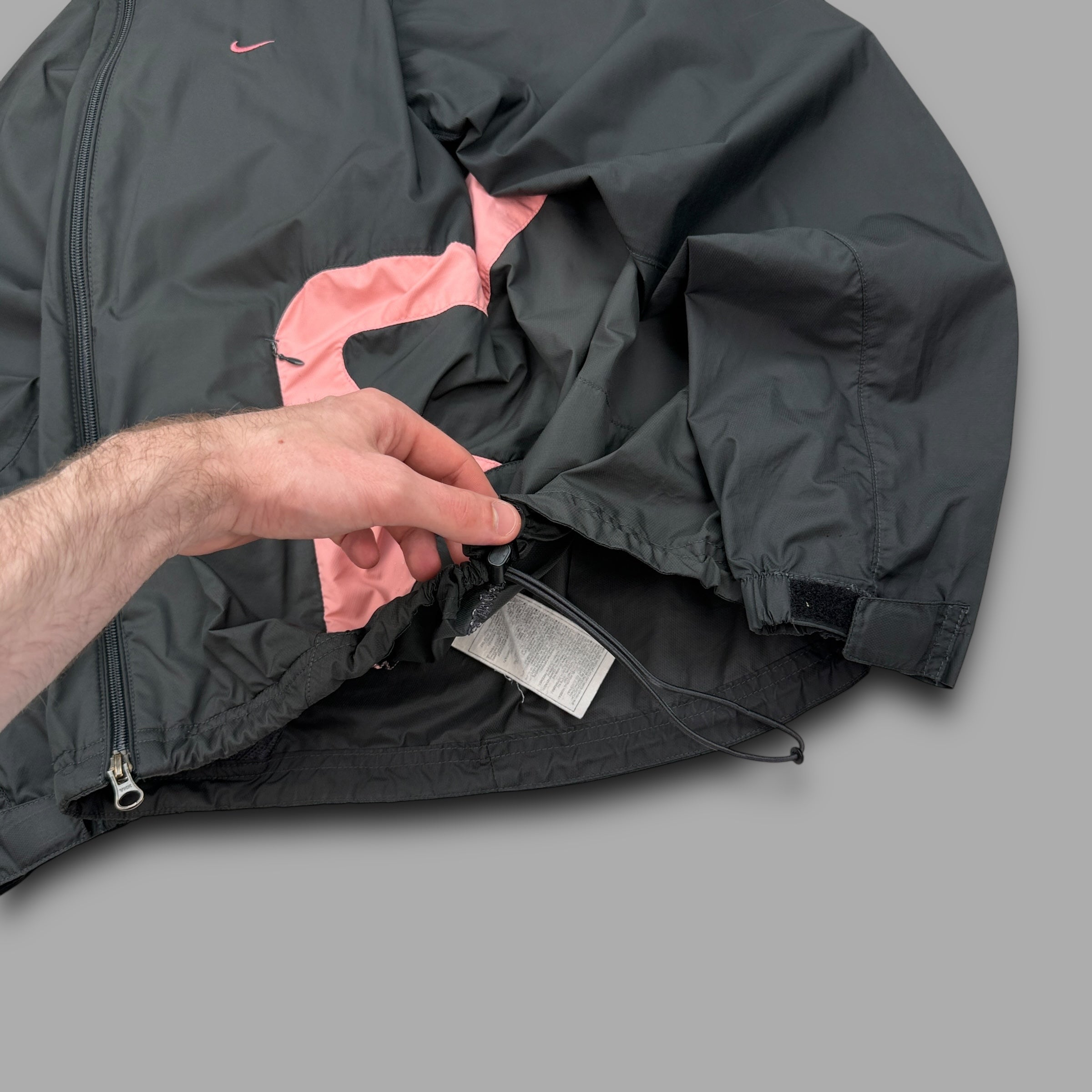 Nike clima fit 2000's technical panelled track jacket (S)