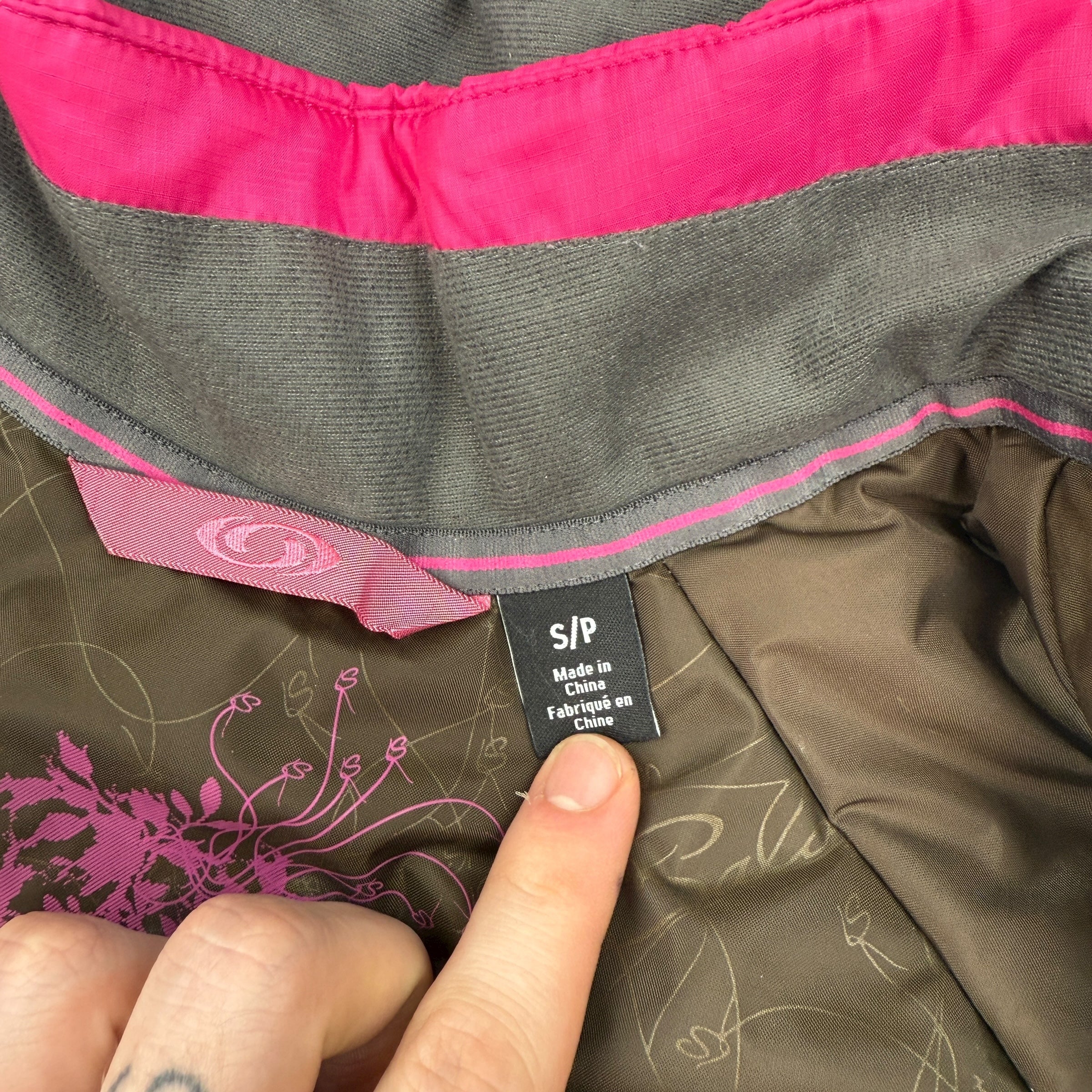 Salomon 2008 technical 2in1 vented climapro ski jacket (S) wms