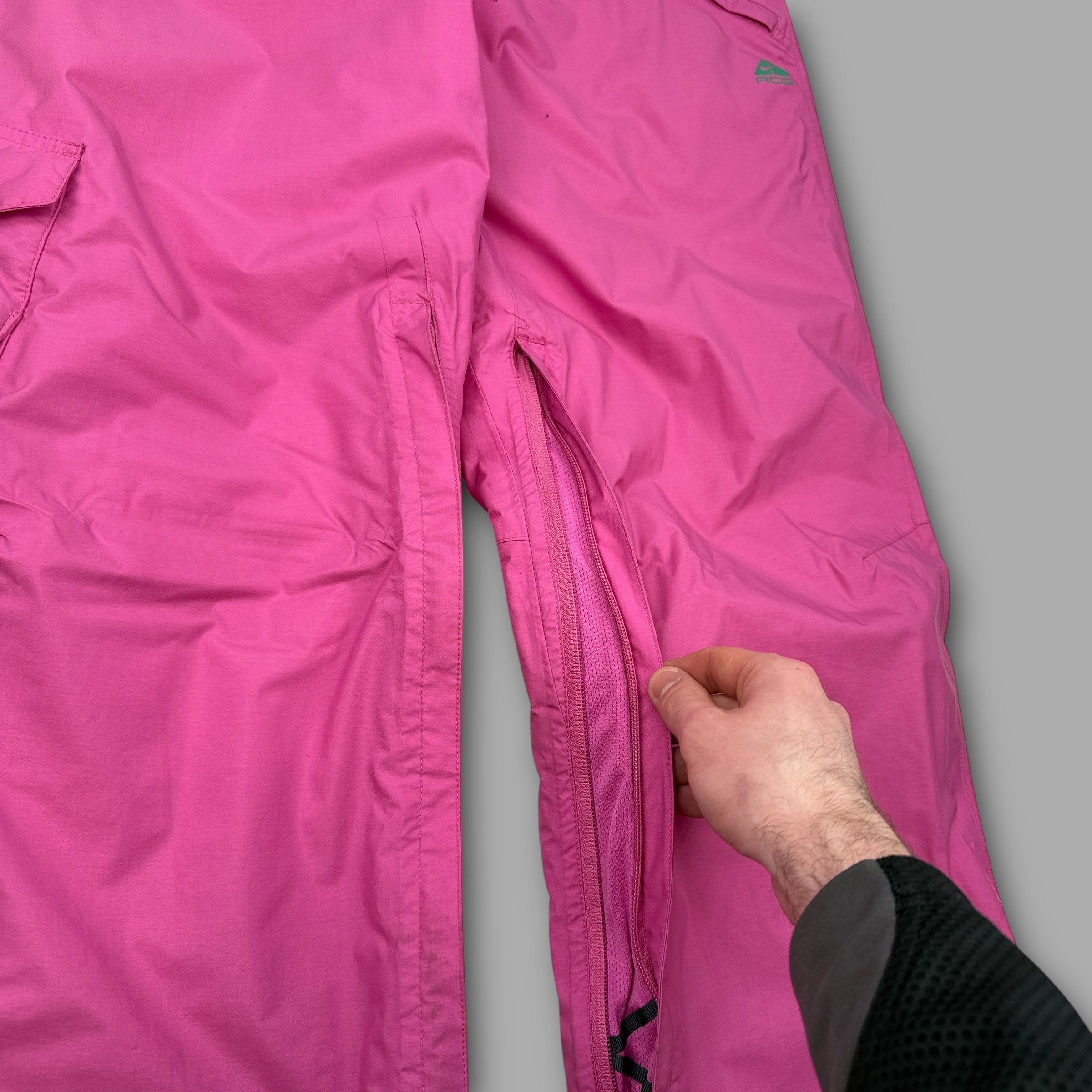 Nike ACG 2000's technical vented baggy ski sallopettes (M) wms