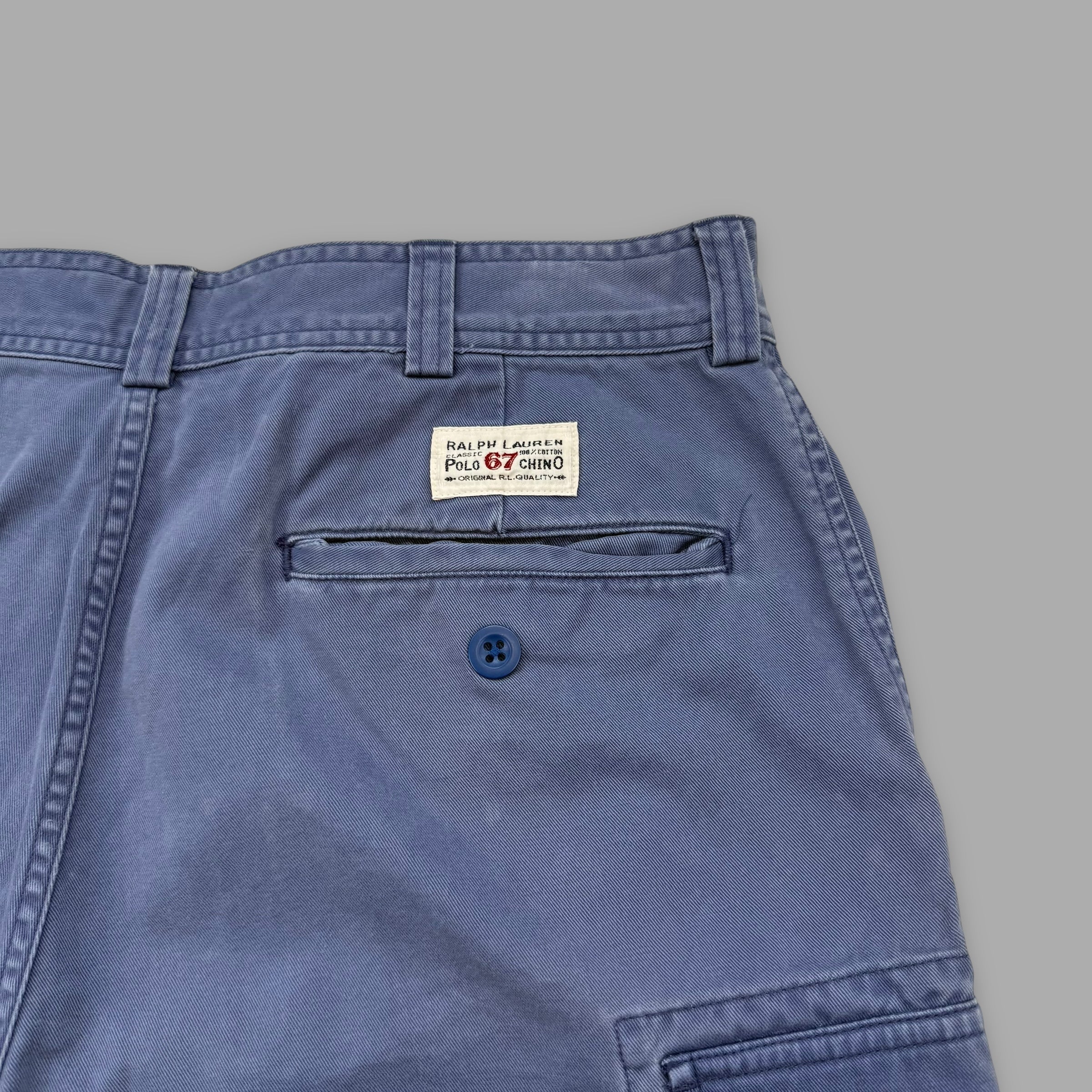 Ralph lauren 2000's baggy cargo shorts (M)