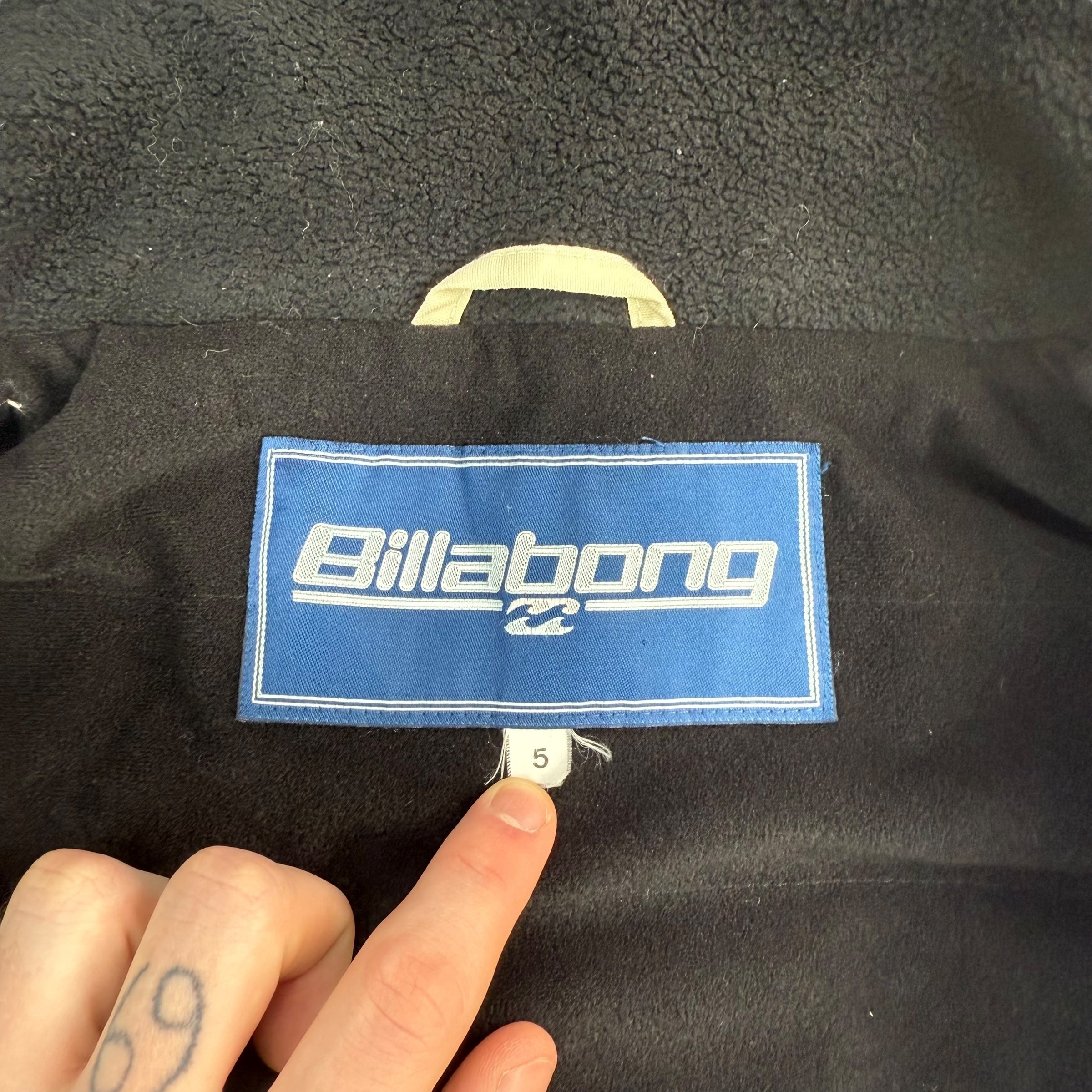 Billabong 1990's technical panelled ski jacket (S)