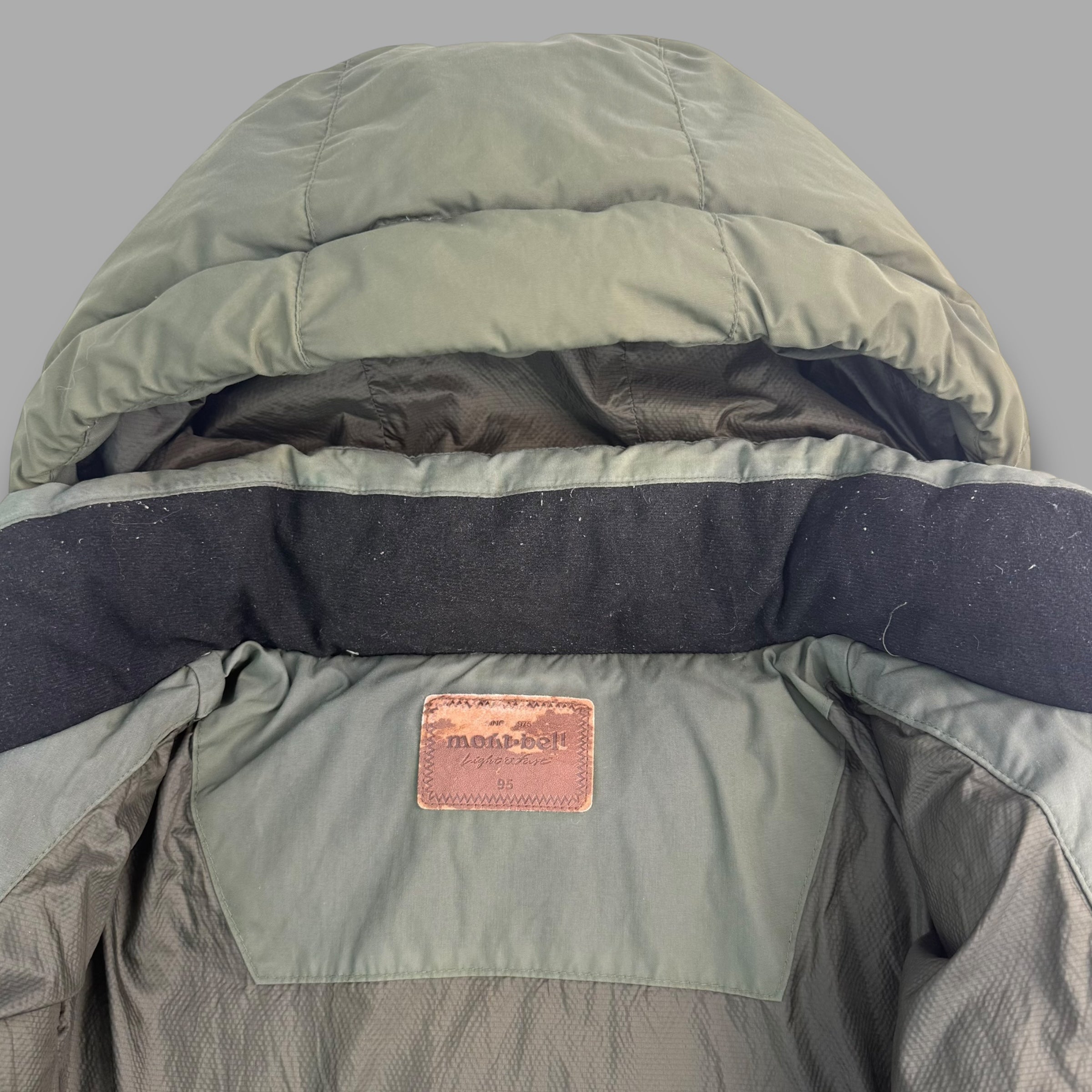 Montbell 2000's technical down-filled puffer jacket (M)