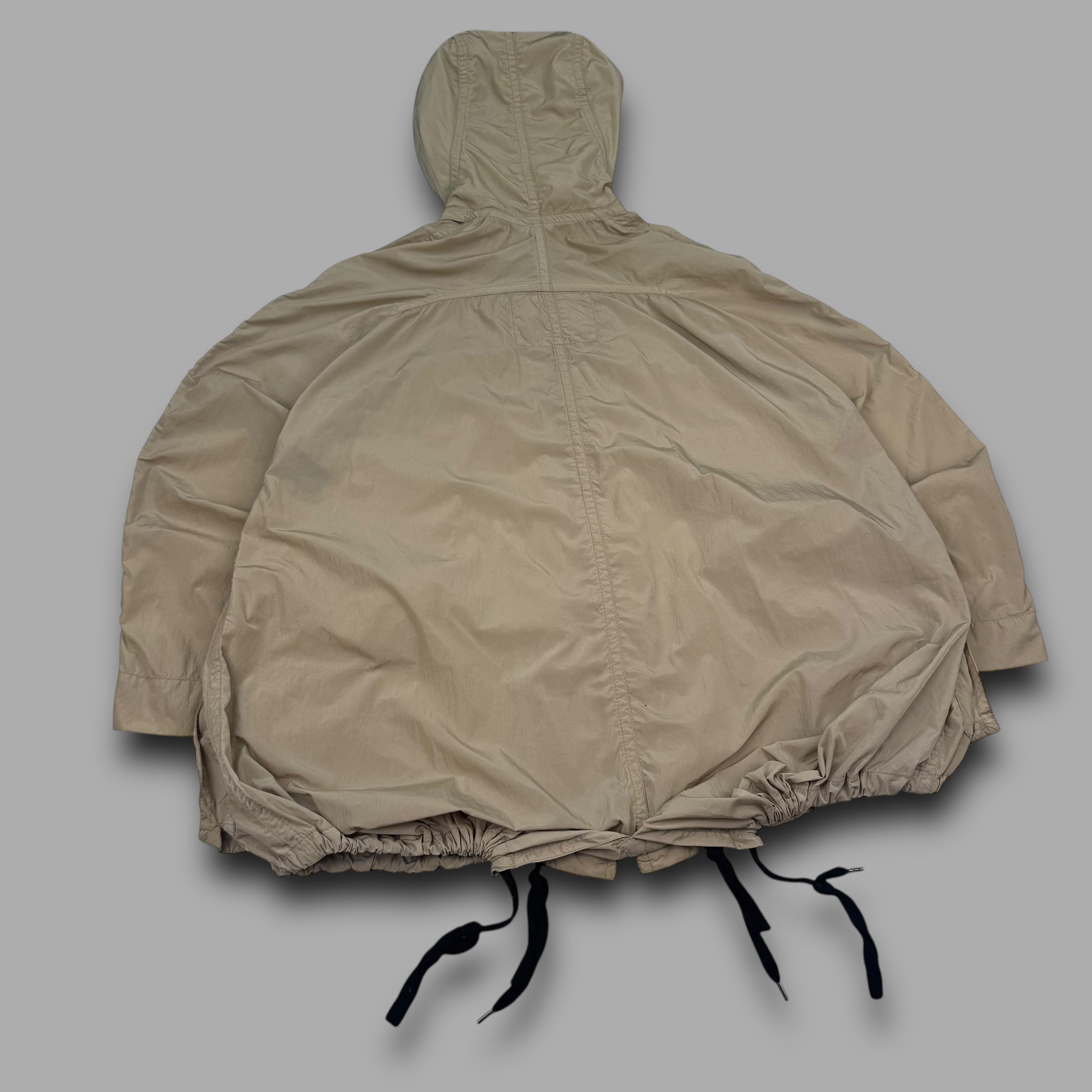 Allsaints 2000's technical triple zip lightweight parka jacket (M) wms