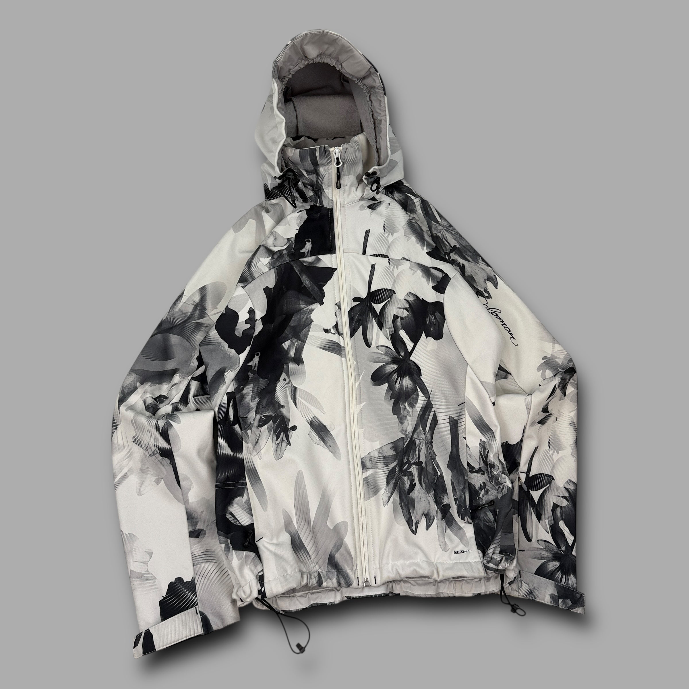 Salomon 2011 technical softshell monogram clima pro jacket (M) wms