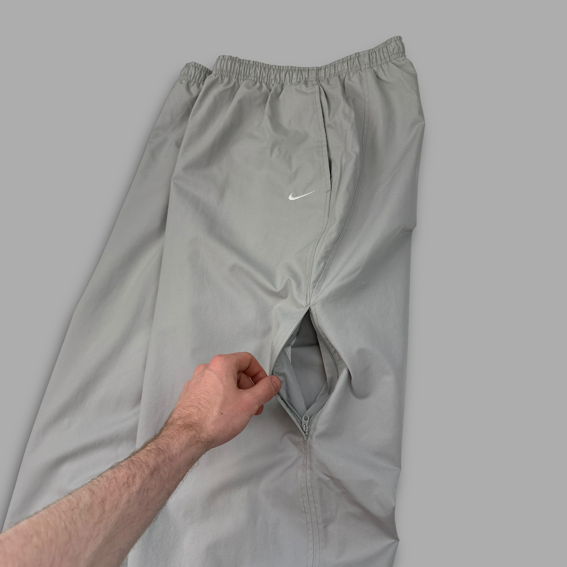 Nike 2000's baggy cuffed track bottoms (XL)