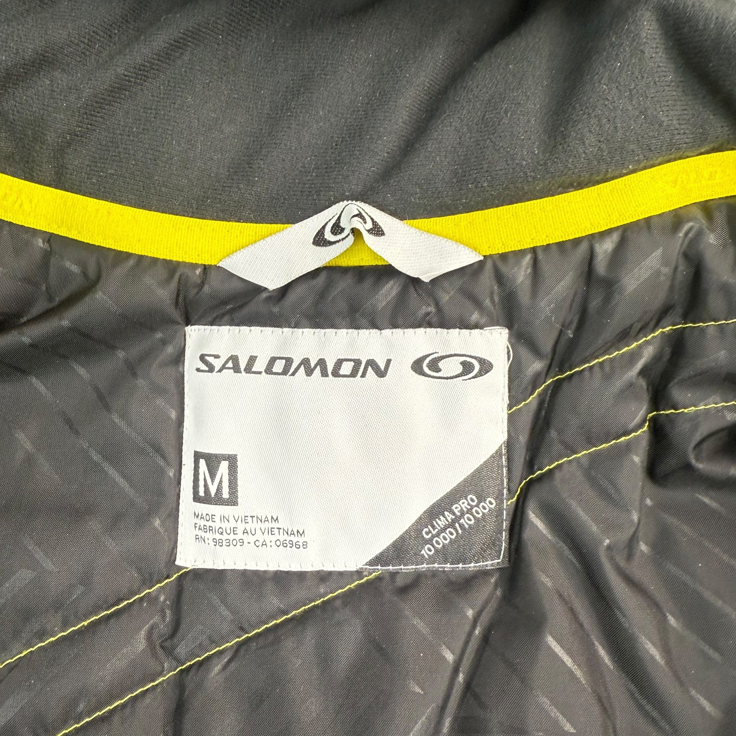 Salomon 2012 technical clima pro monogram ski jacket (M)