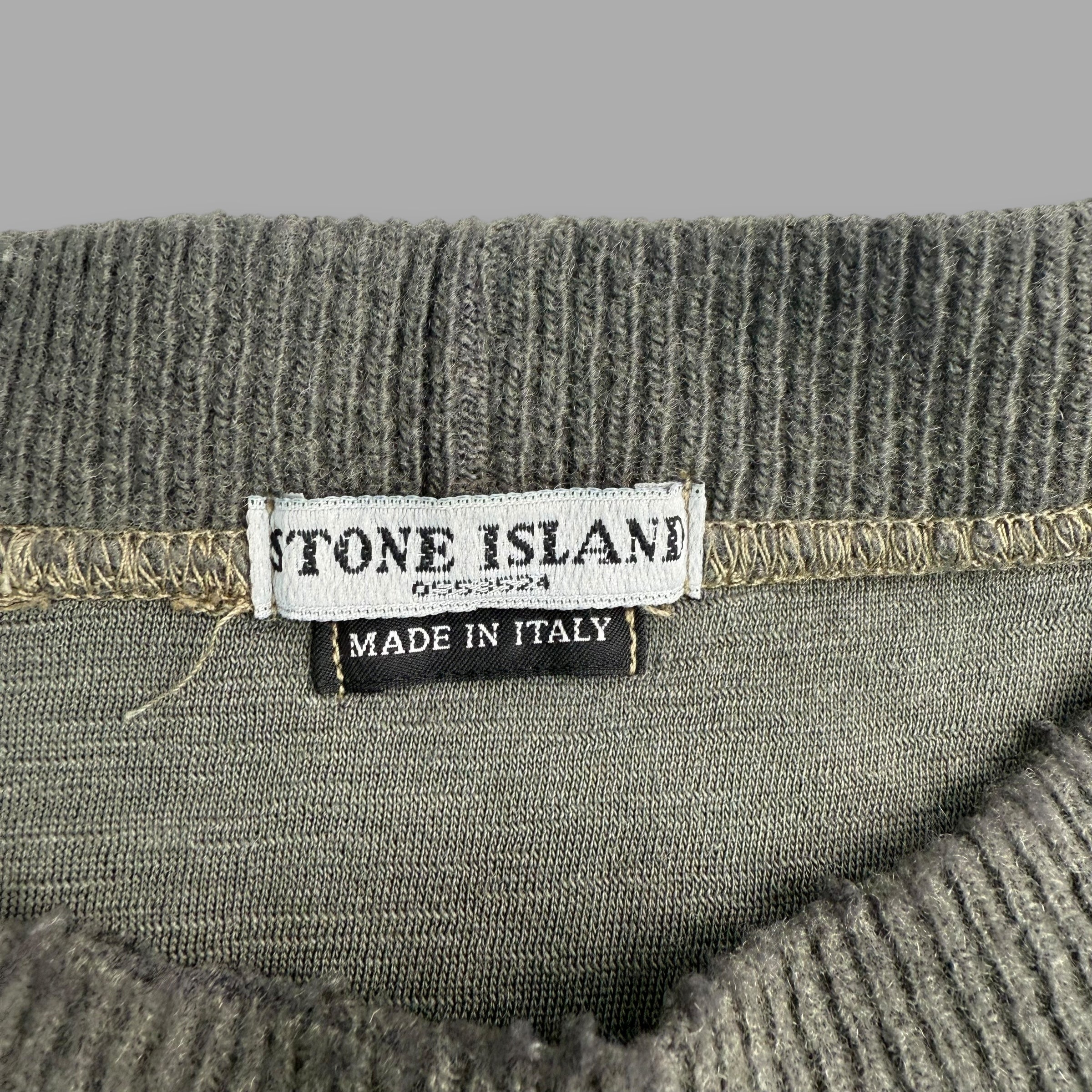 Stone island 2003 wool knit sweatshirt (L)