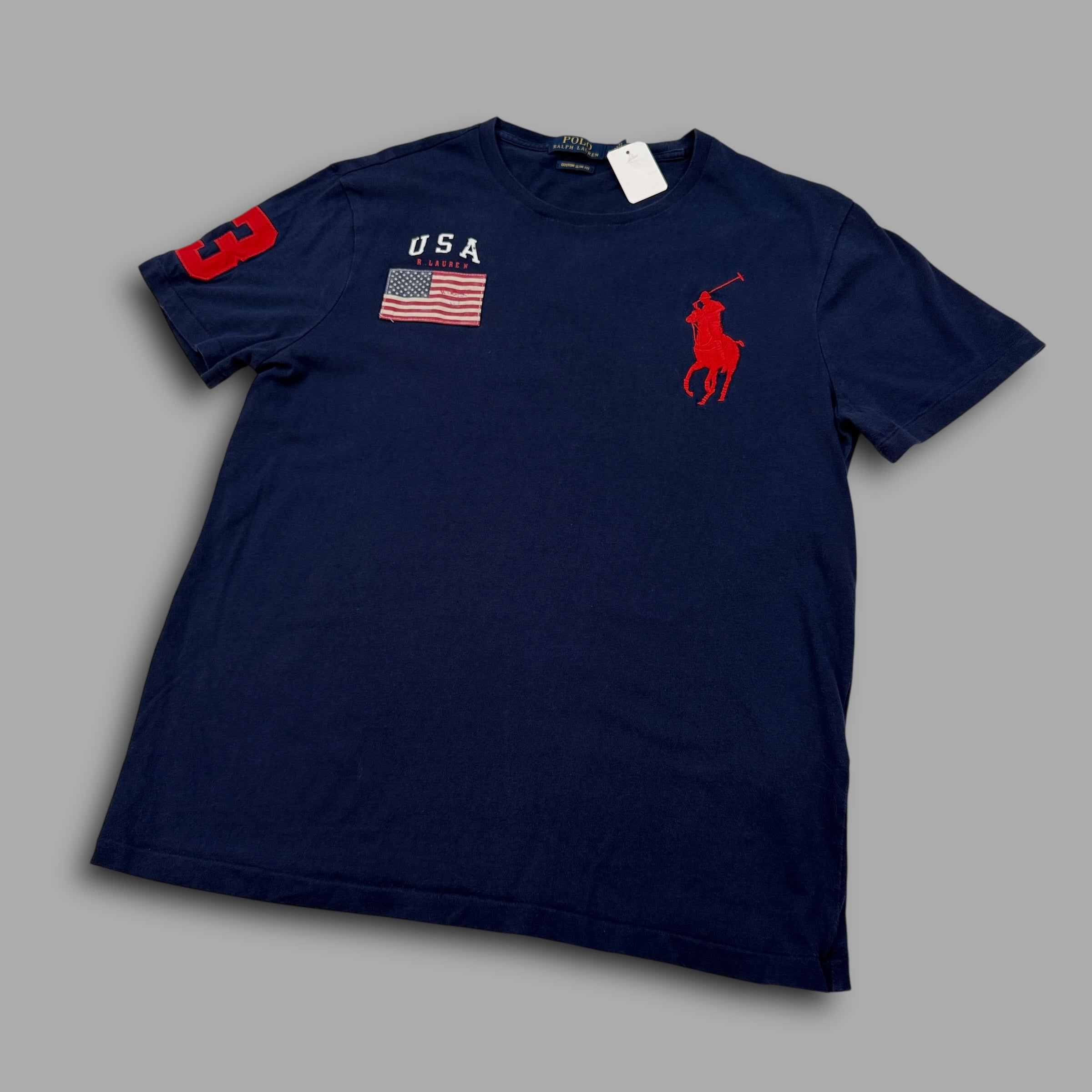 Ralph Lauren 2000's USA big pony tee (M)