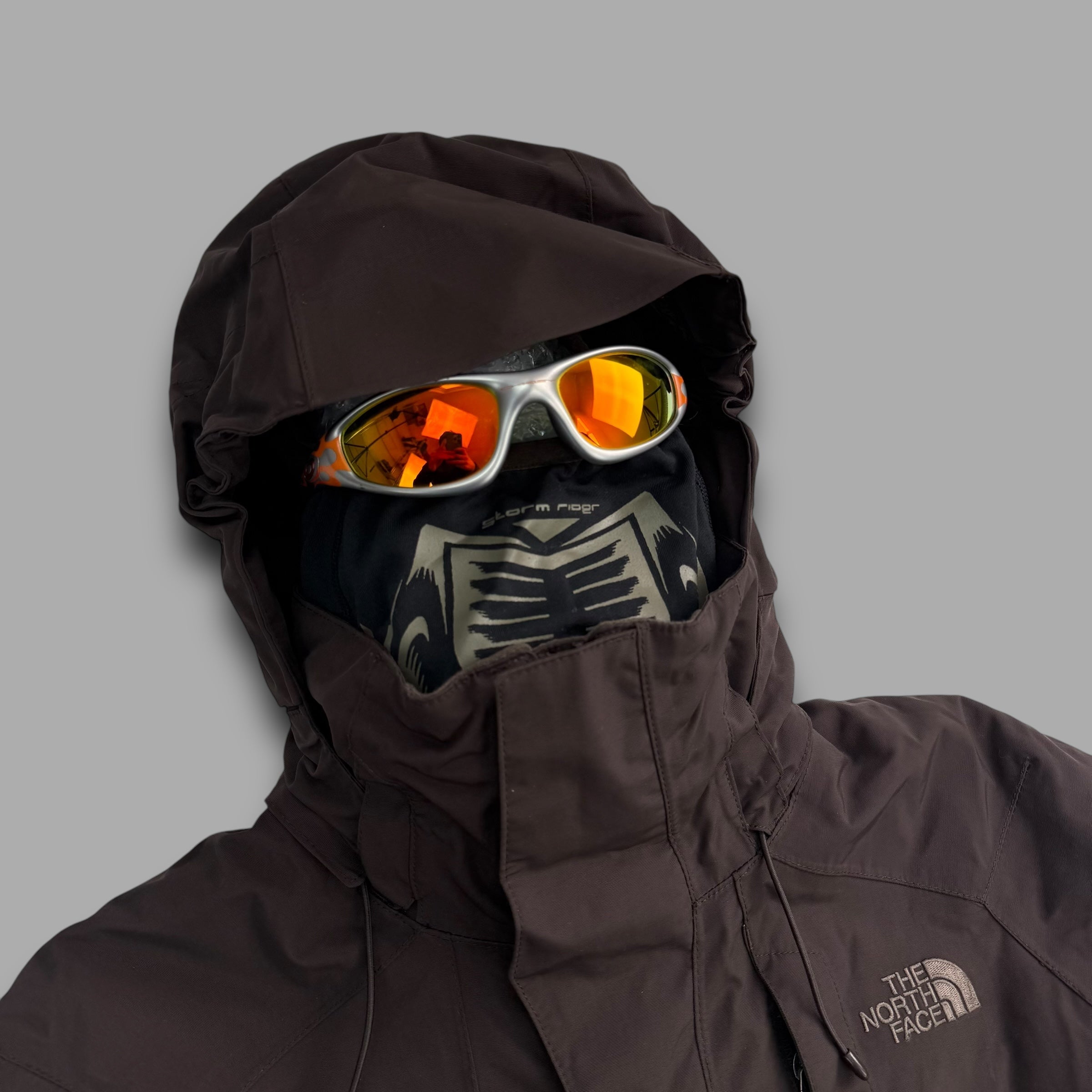 The north face cryptic 2008 technical multi-pocket balaclava ski jacket (S-L)