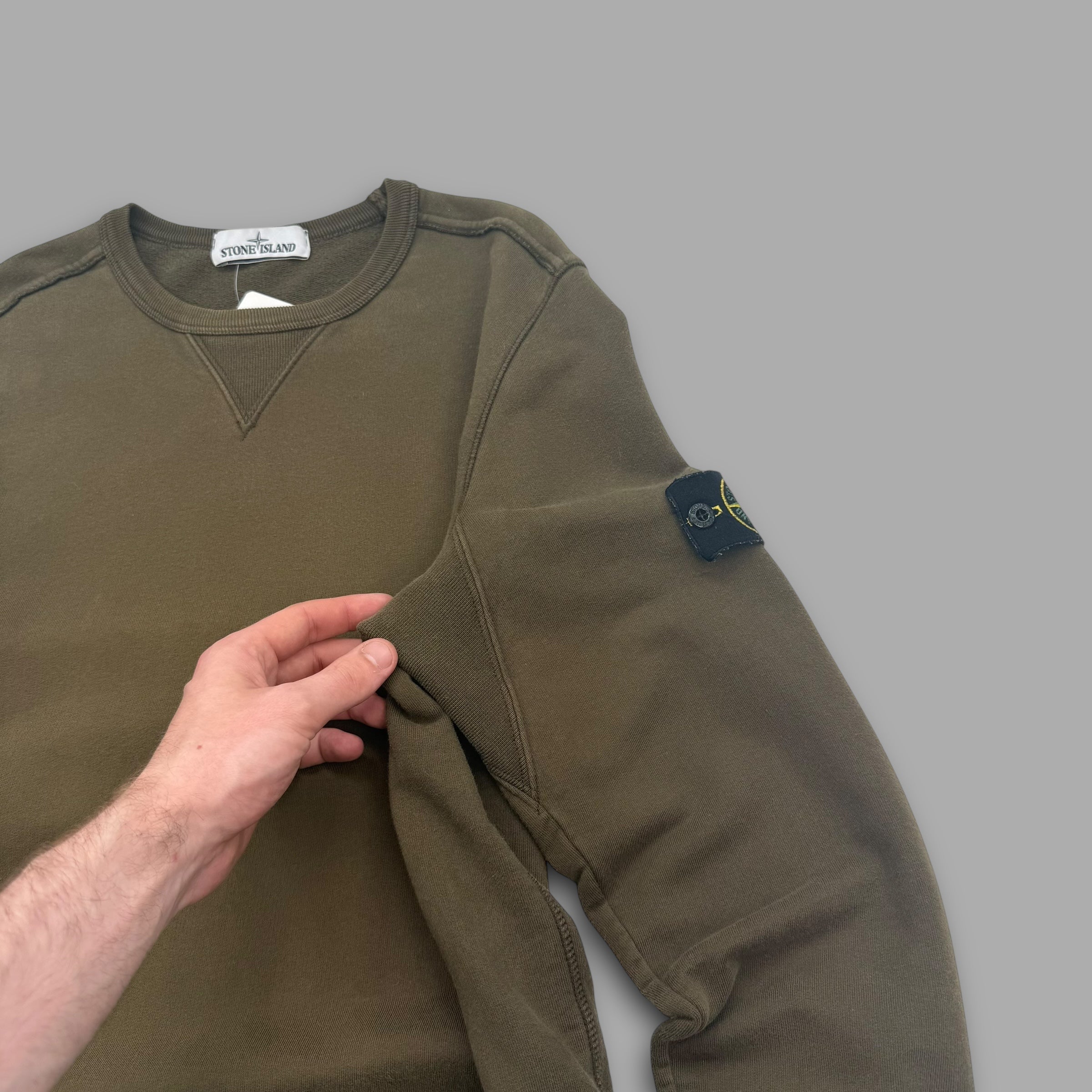 Stone island pullover sweatshirt (M)