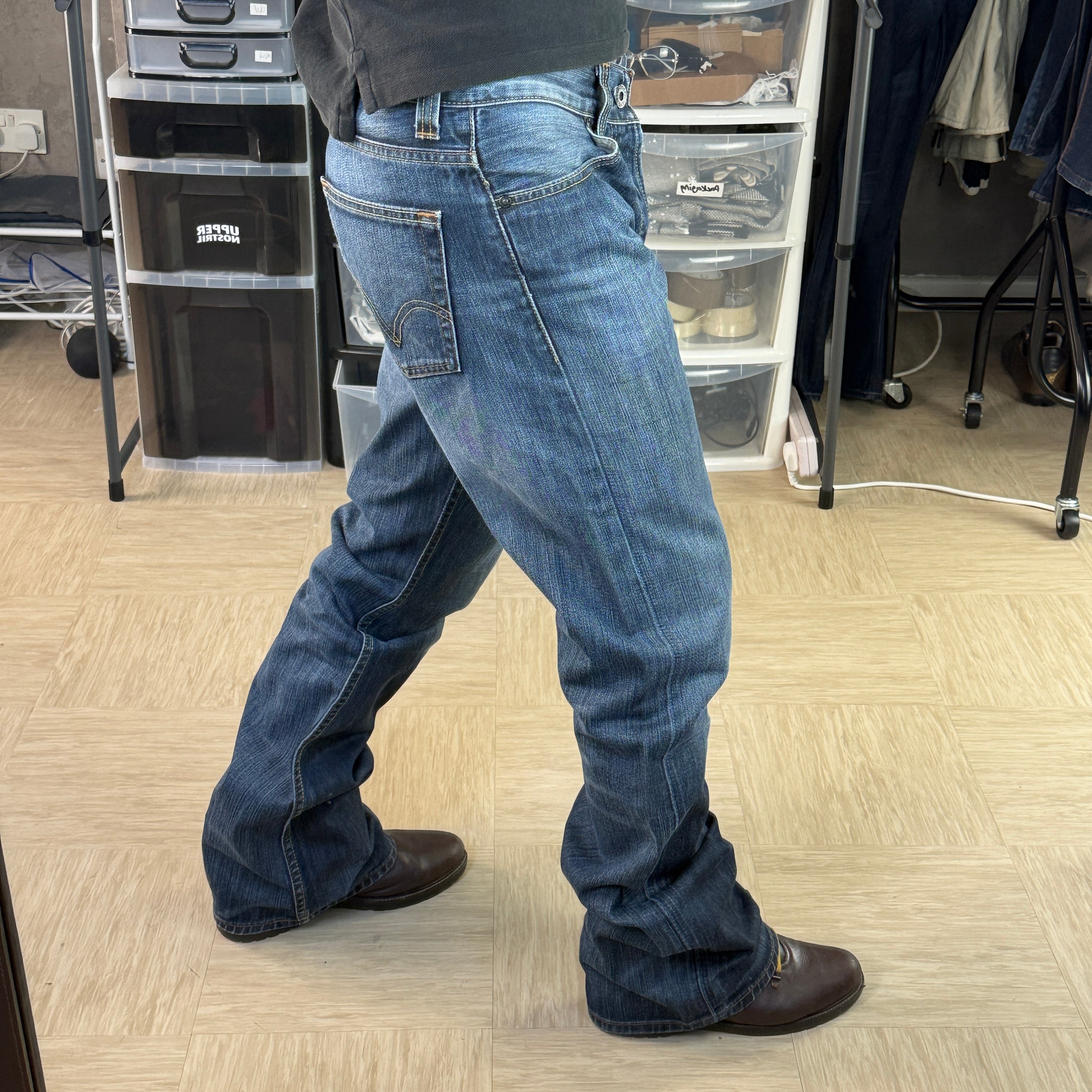 Levi's 512 2000's relaxed fit denim bootcut jeans (S)