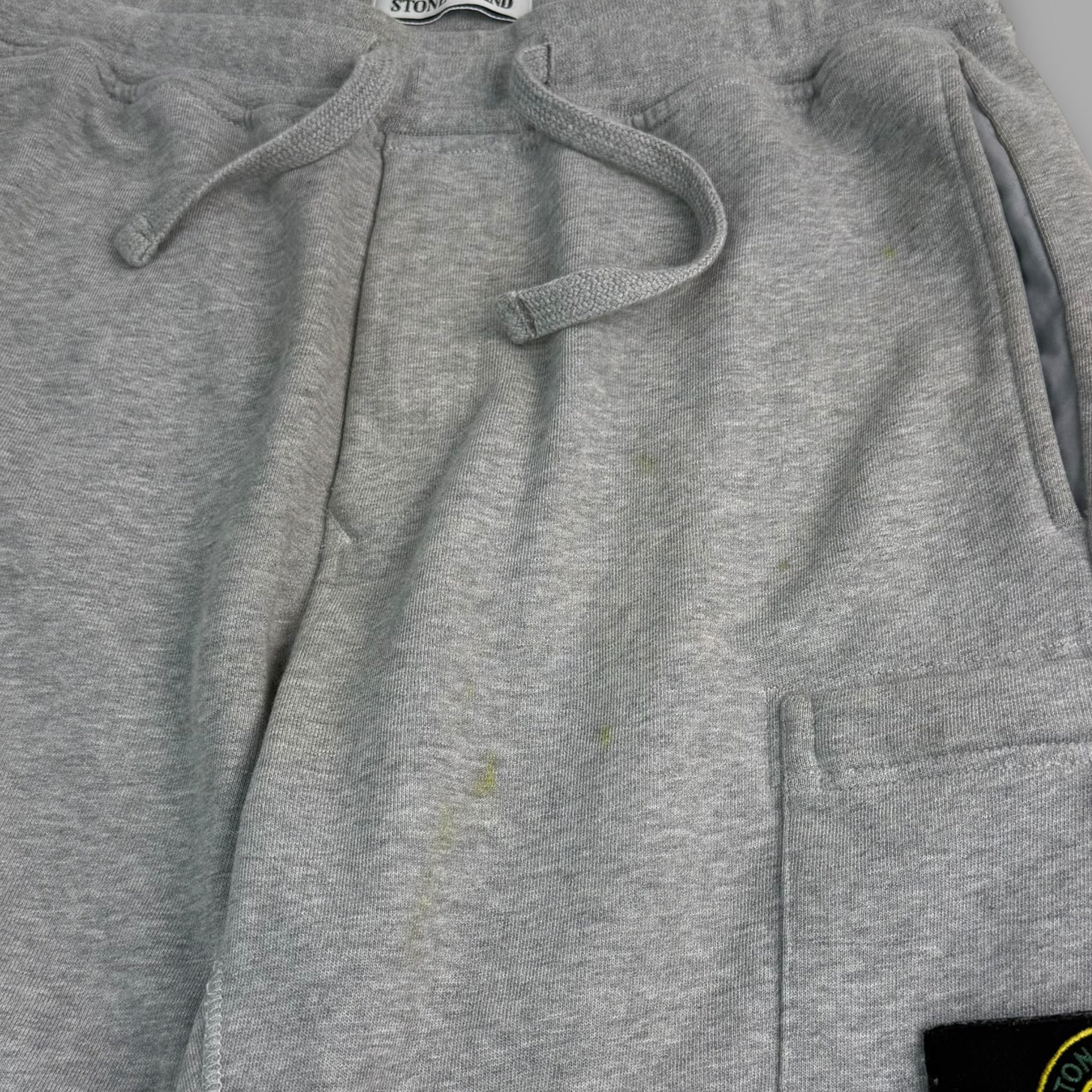 Stone island straight leg grey joggers (S)