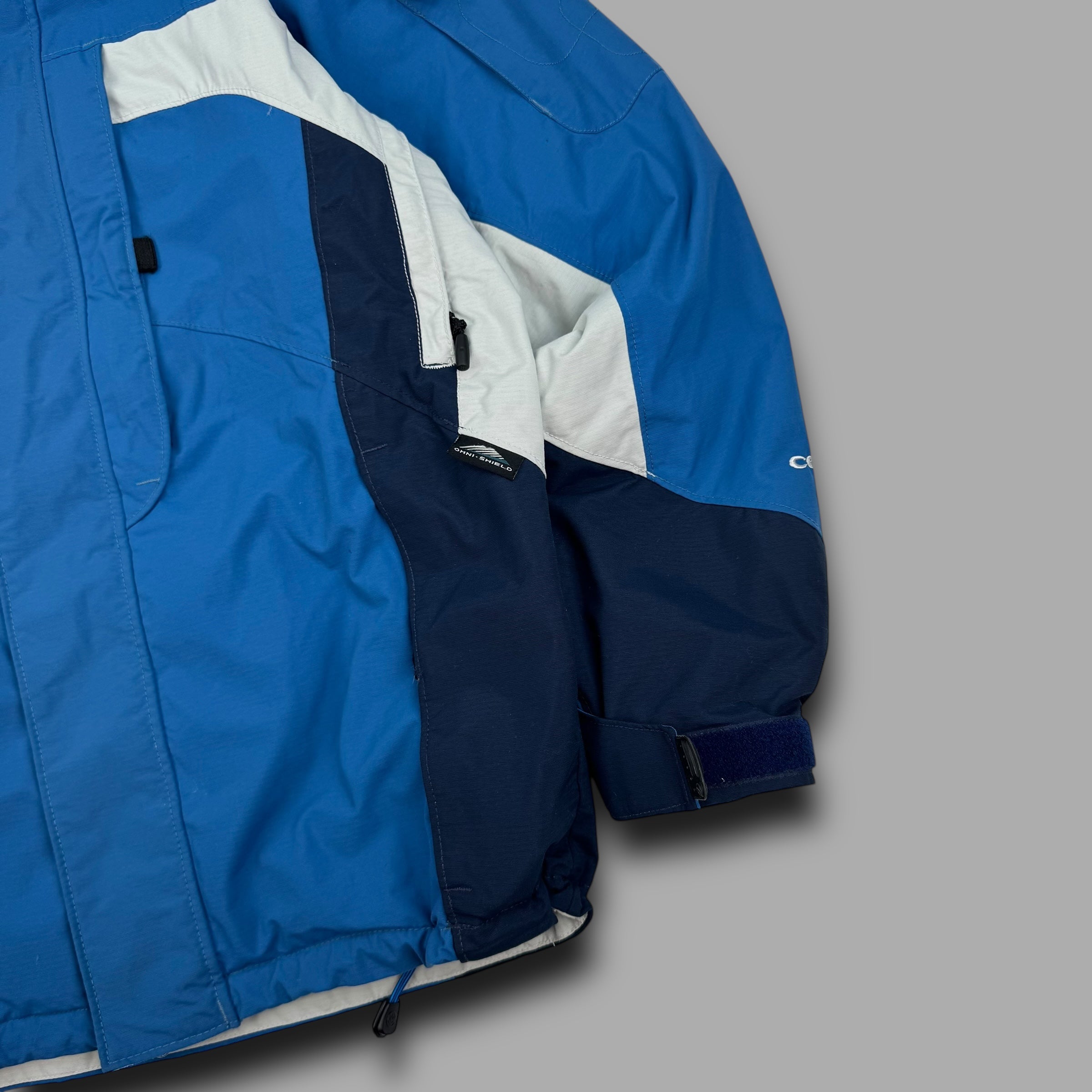Columbia convert 2000's technical multi-pocket vented ski jacket (S)