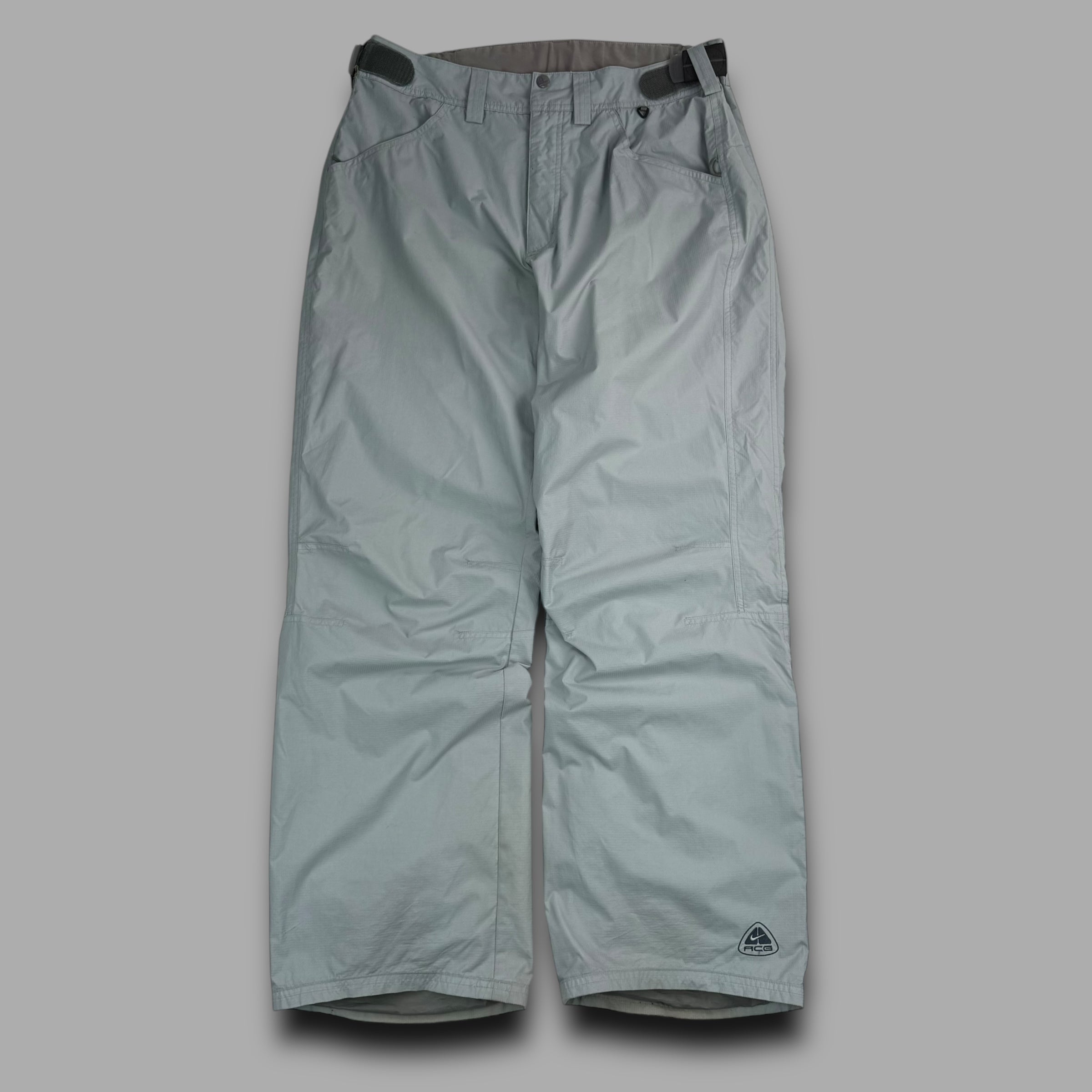 Nike ACG 2000's baggy nylon ripstop ski bottoms (L)