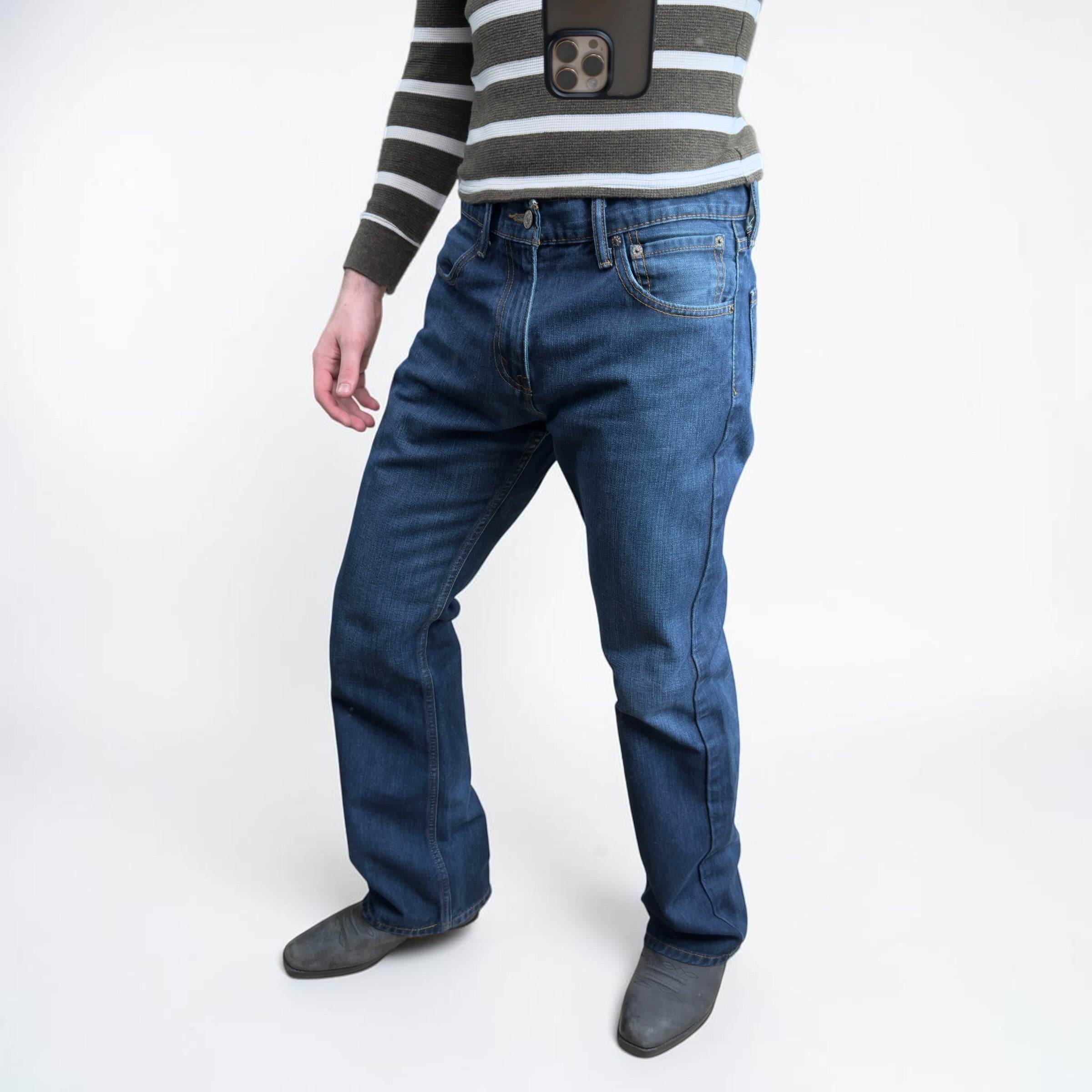 Levi's 527 2000's denim 4180 bootcut jeans (S)