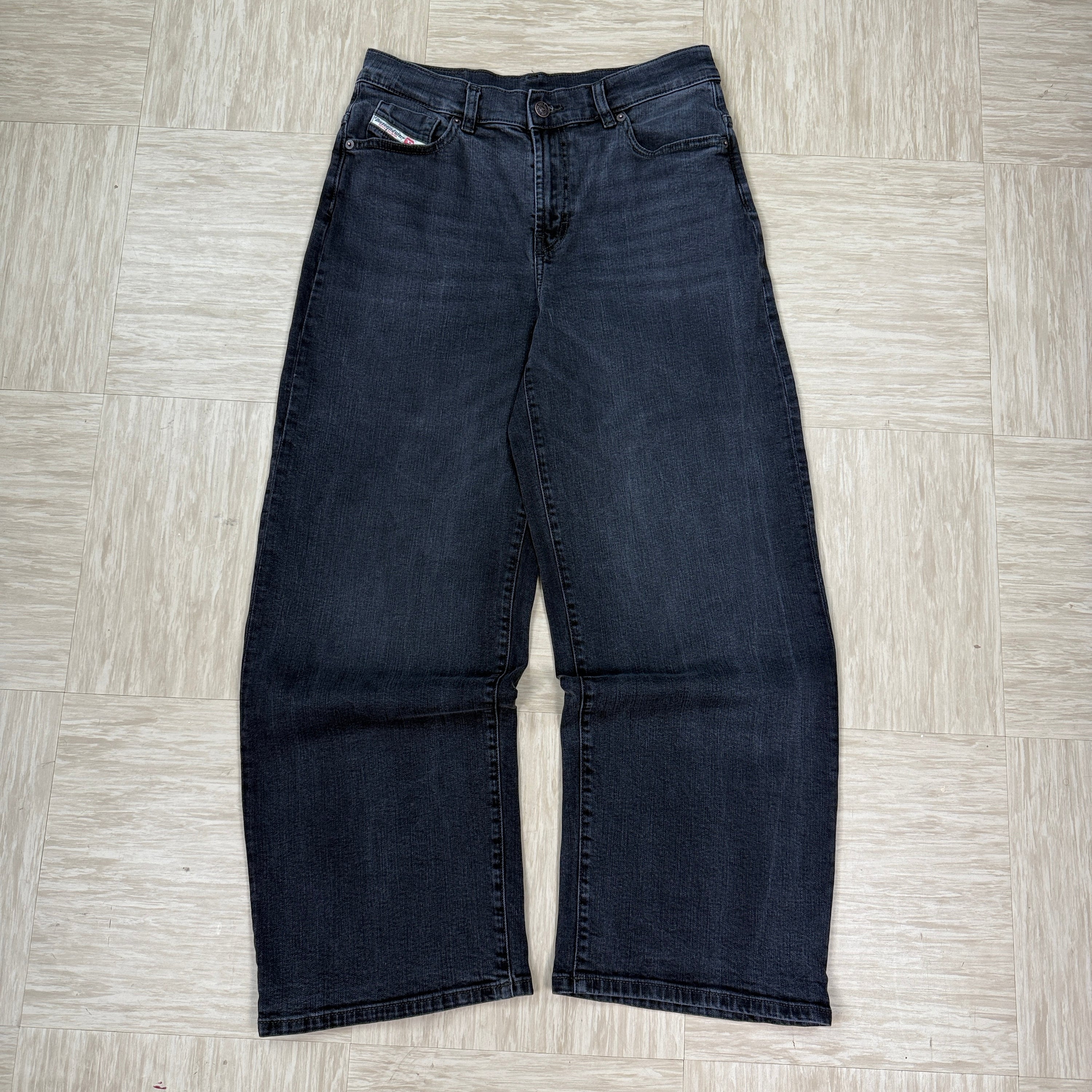 Diesel 2000's wide leg denim jeans (S)