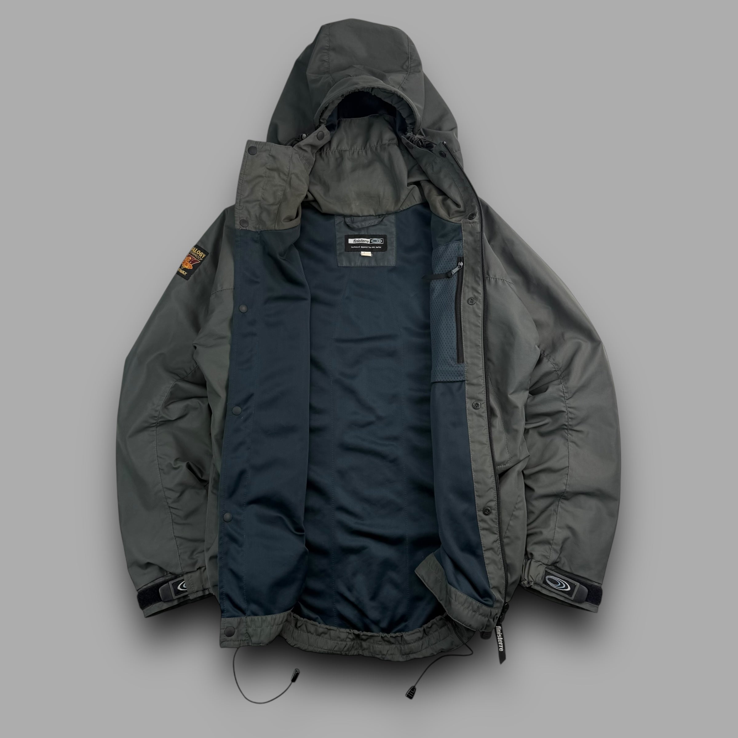 Finisterre x nikwax 2000's technical zip-up smock (L)