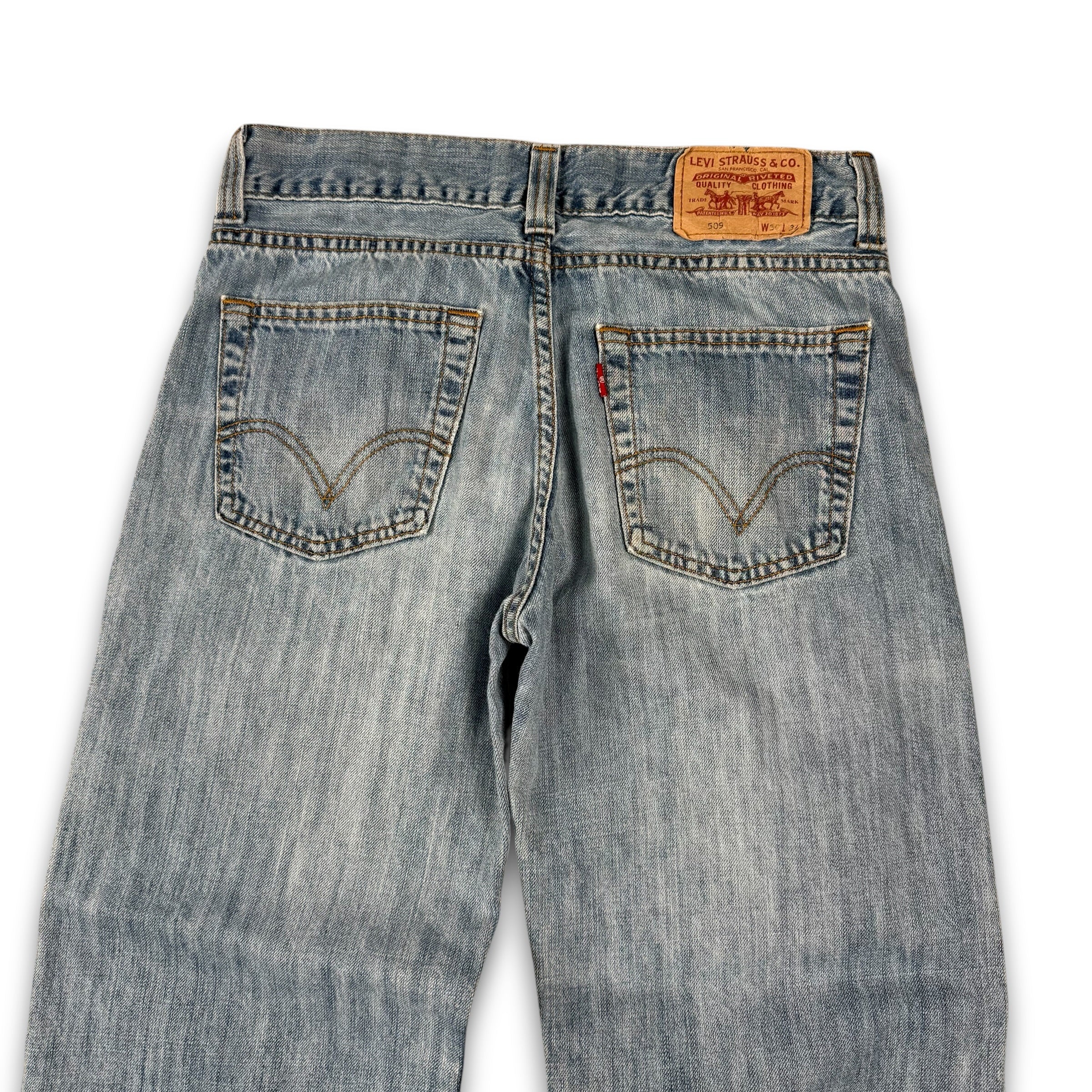 Levi's 509 2000's relaxed straight fit denim jeans (S)