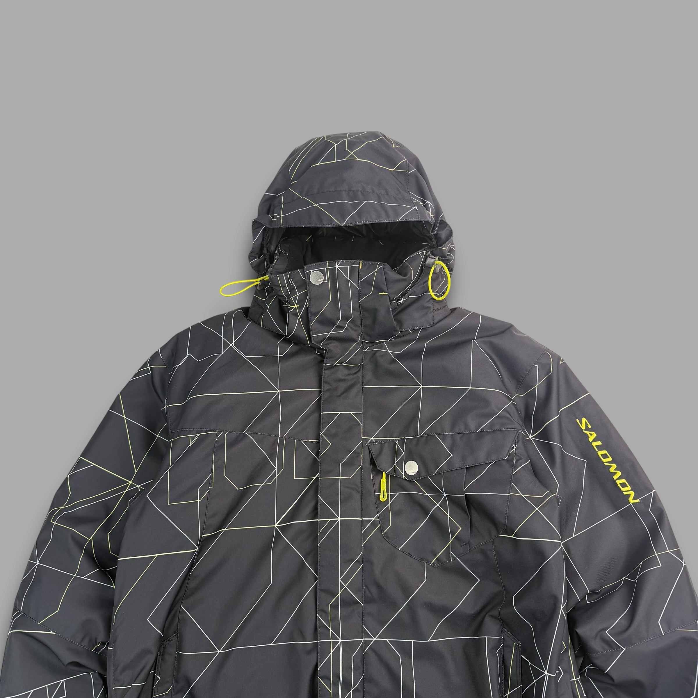 Salomon 2012 technical clima pro monogram ski jacket (M)