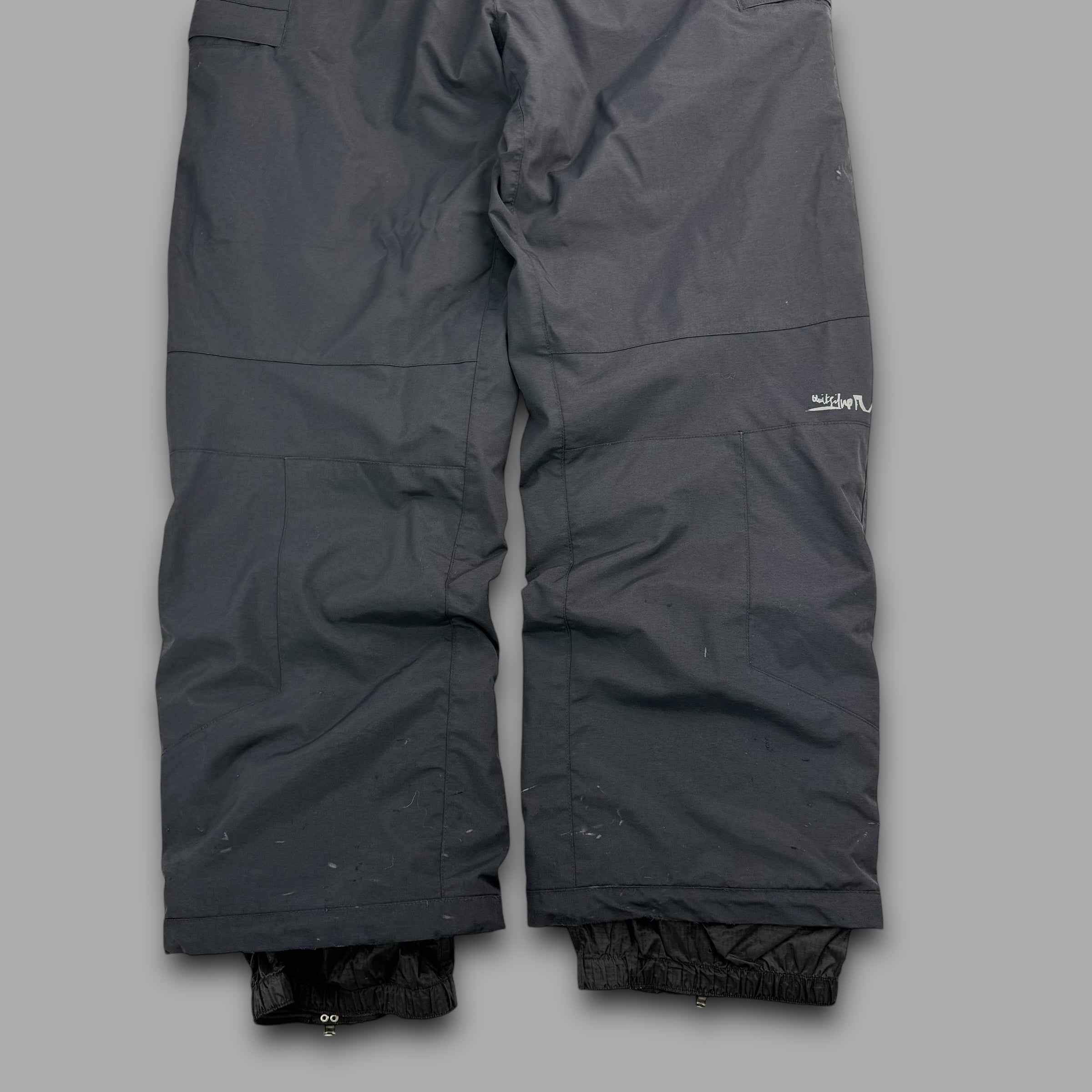 Quiksilver 2000's x-series baggy vented ski sallopettes (XL)