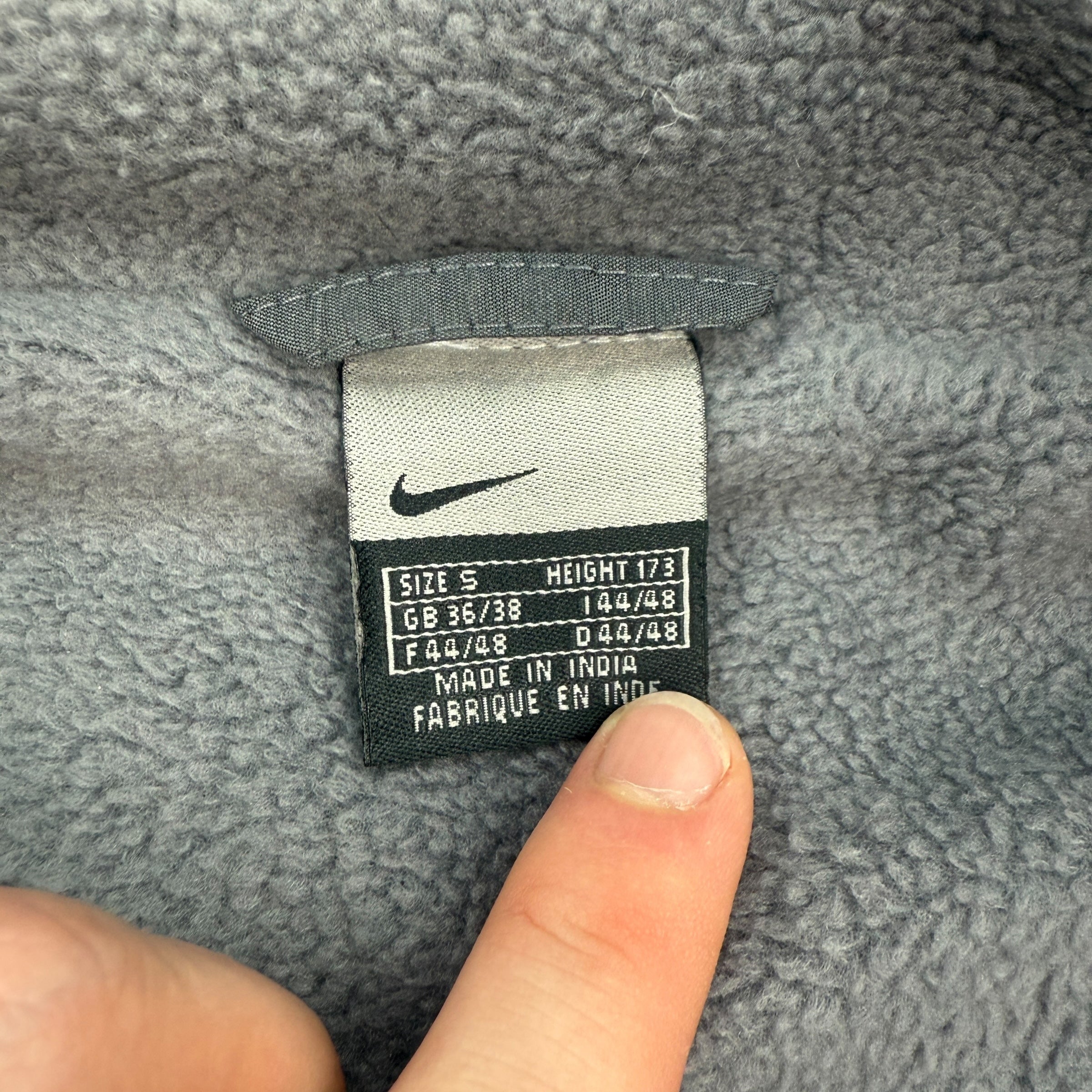 Nike presto 2000's technical panelled fleece lined jacket (S)