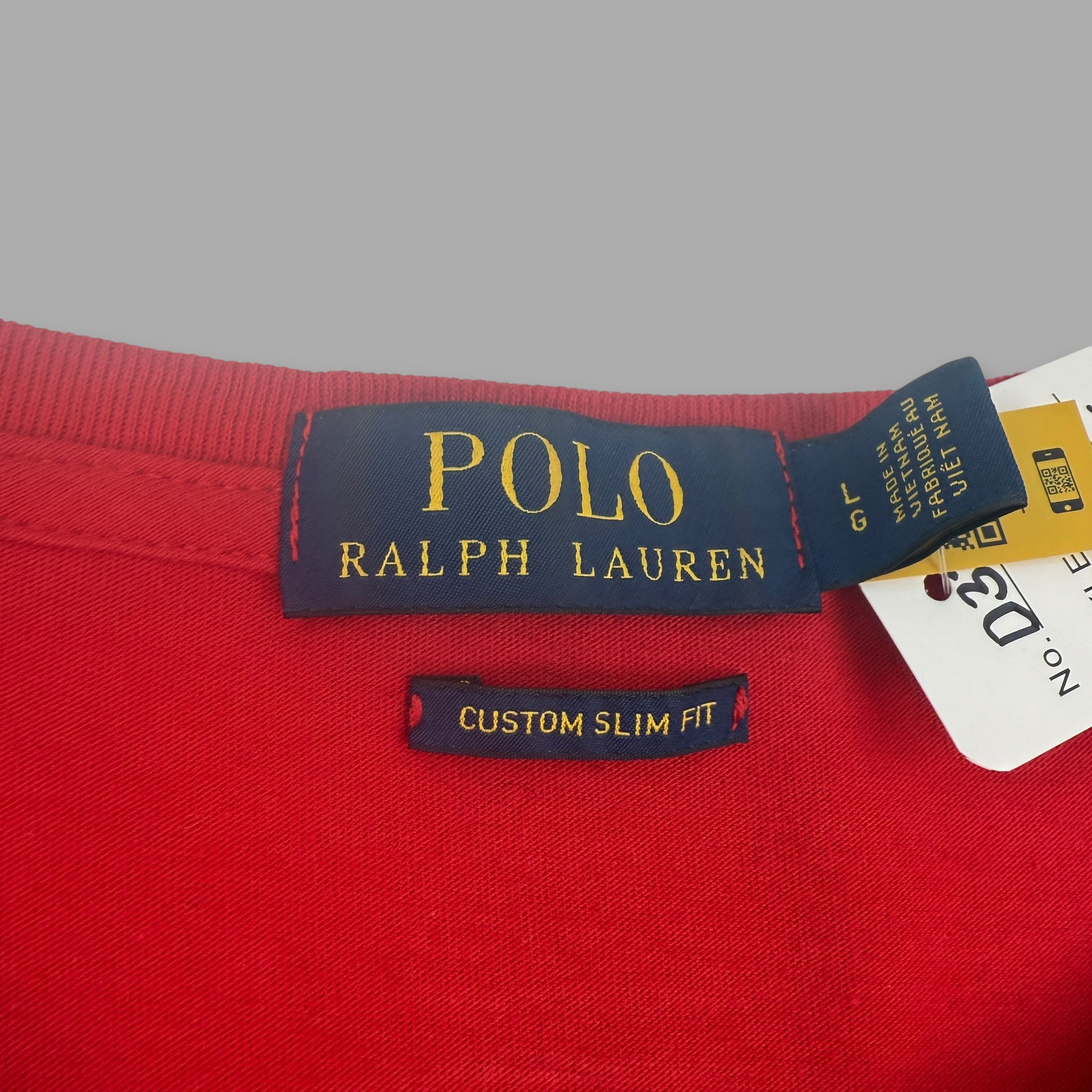 Ralph Lauren 2000's USA big pony embroidered tee (L)