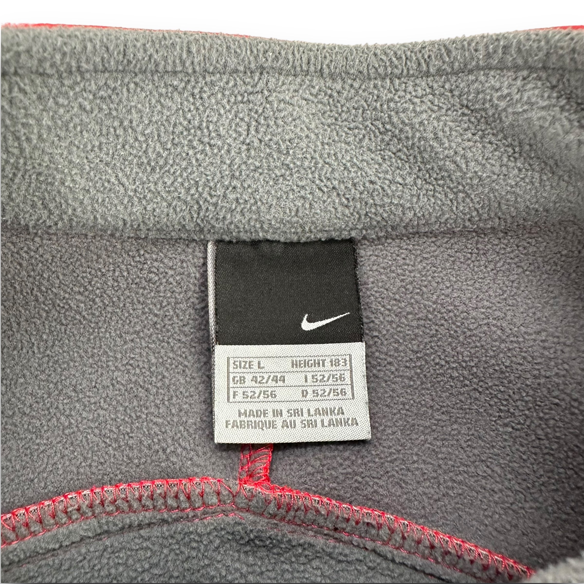 Nike 2000's technical soft shell fleece jacket (L)