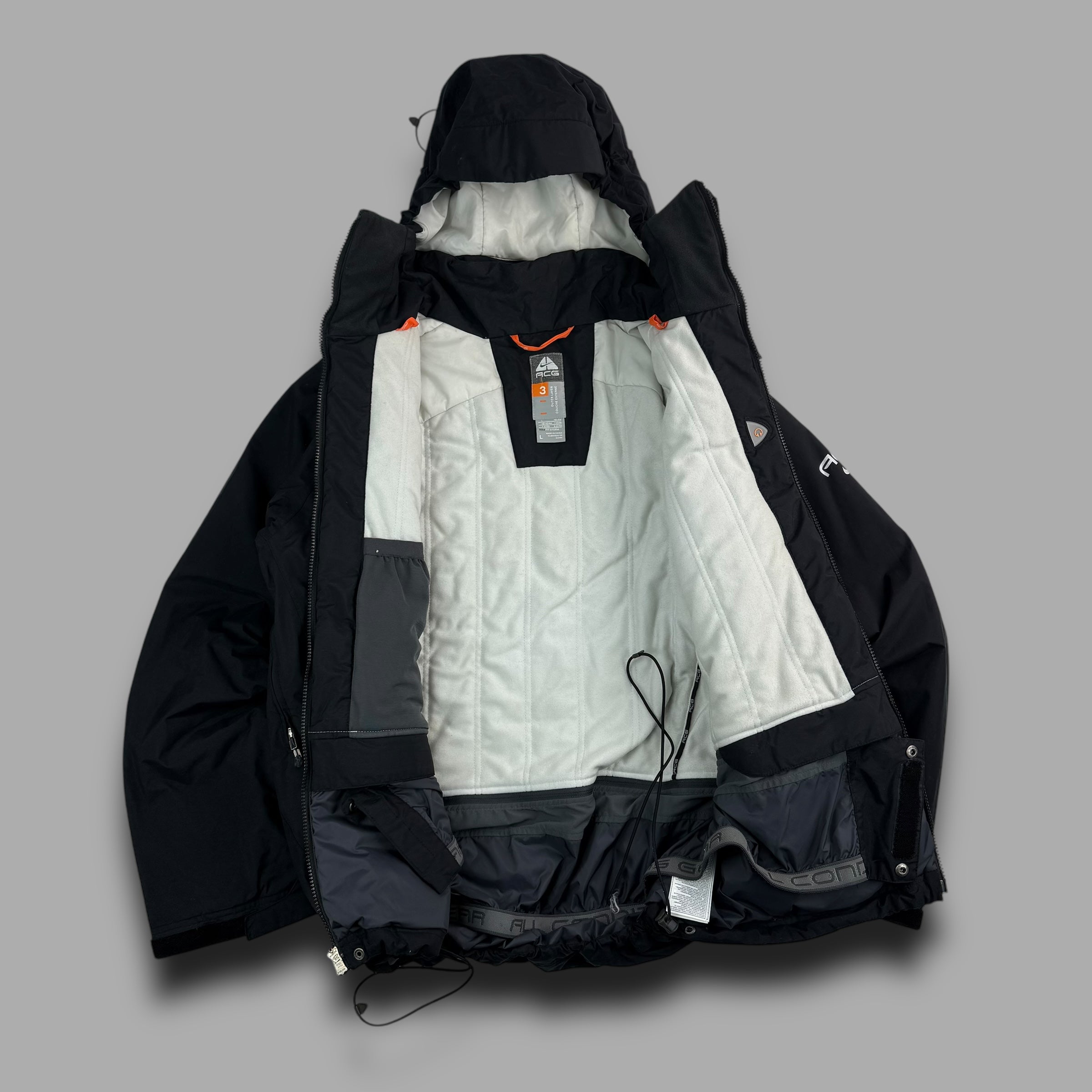 Nike ACG 2000's technical multi-pocket shell jacket (L)