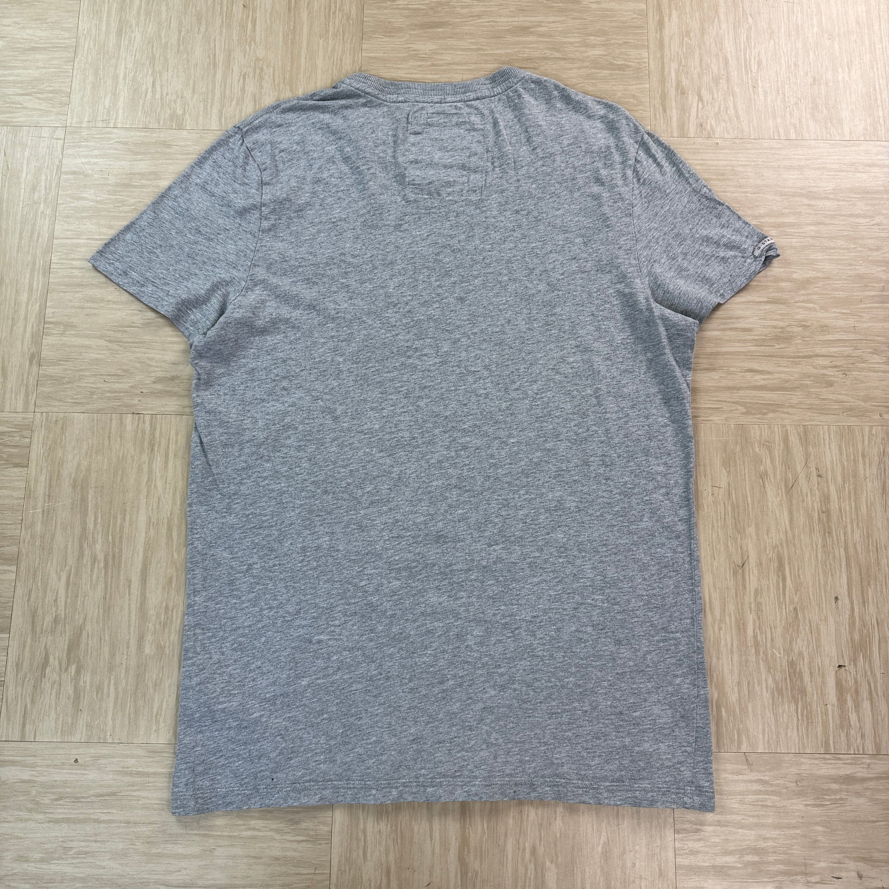 Gstar raw 2000's puff print spellout muscle fit tee (S)