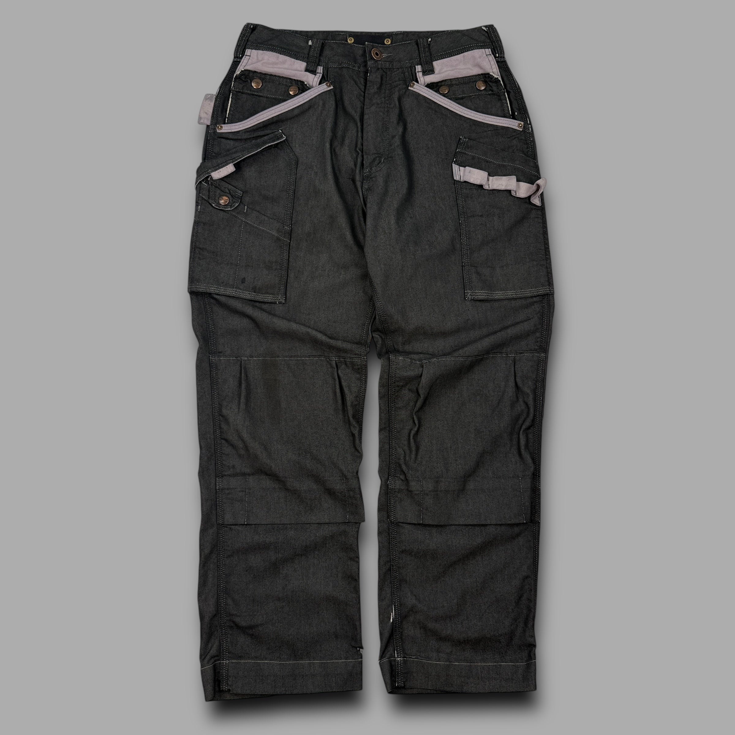 Carhartt 2000's straight leg technical workwear trousers (S-M)
