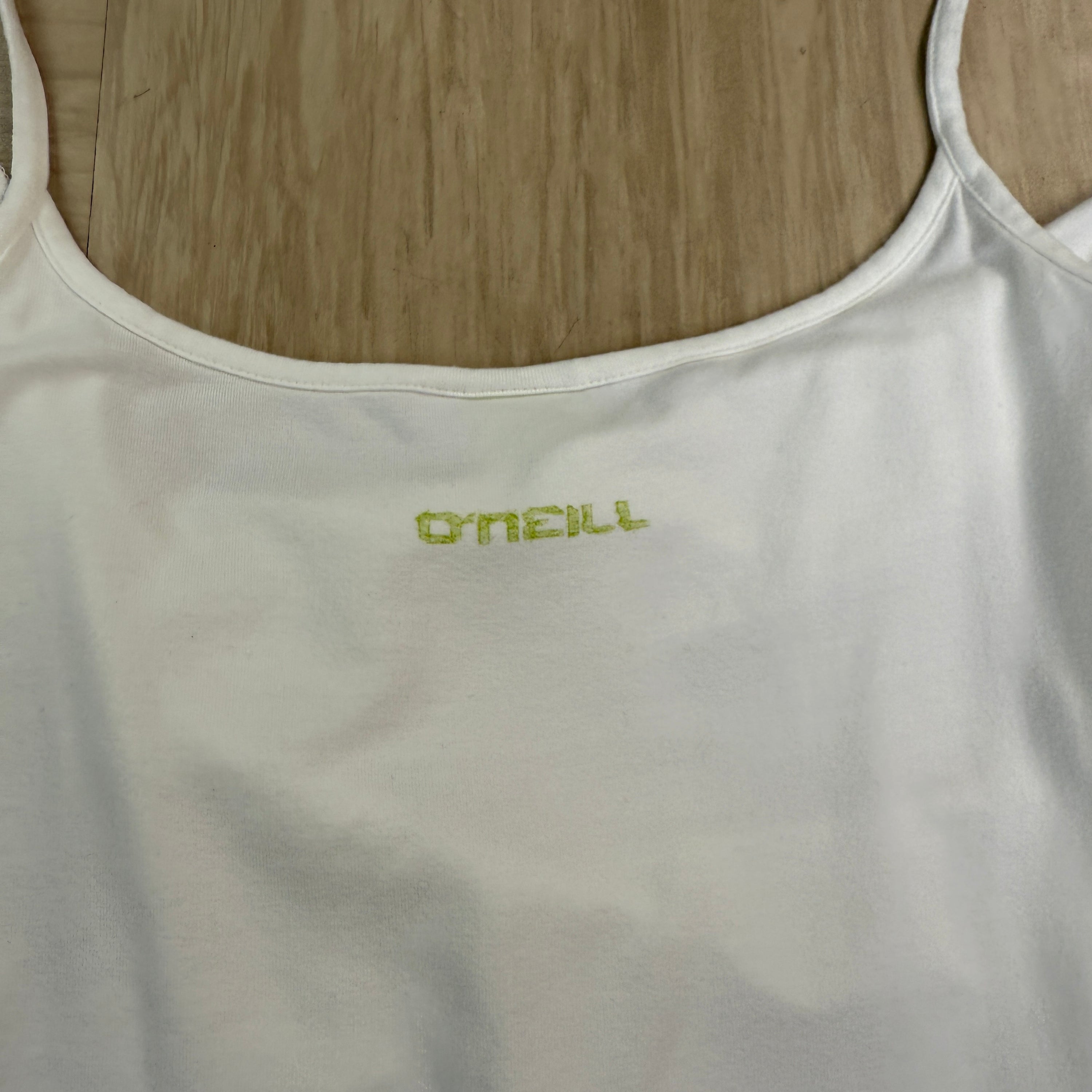 O'Neill 2000's graphic asymmetric vest top (L) wms