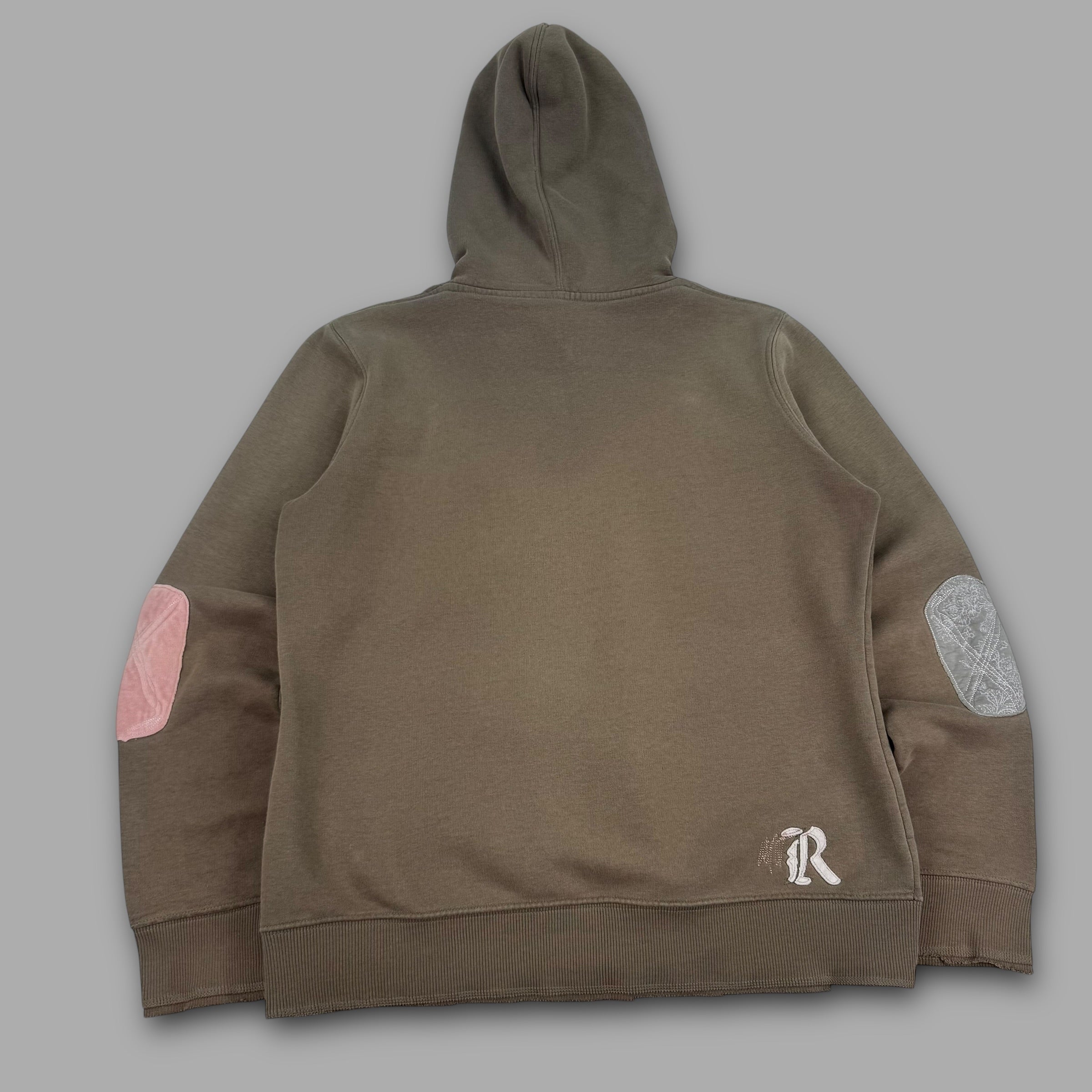 Roxy 2000's embroidered logo pull over hoodie (XL) wms