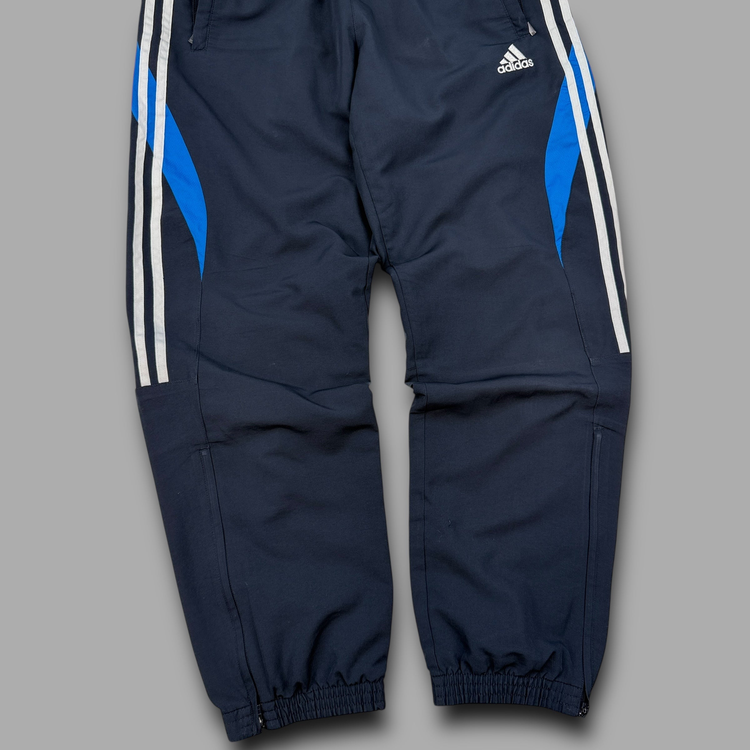Adidas 2013 baggy panelled track bottoms (S)