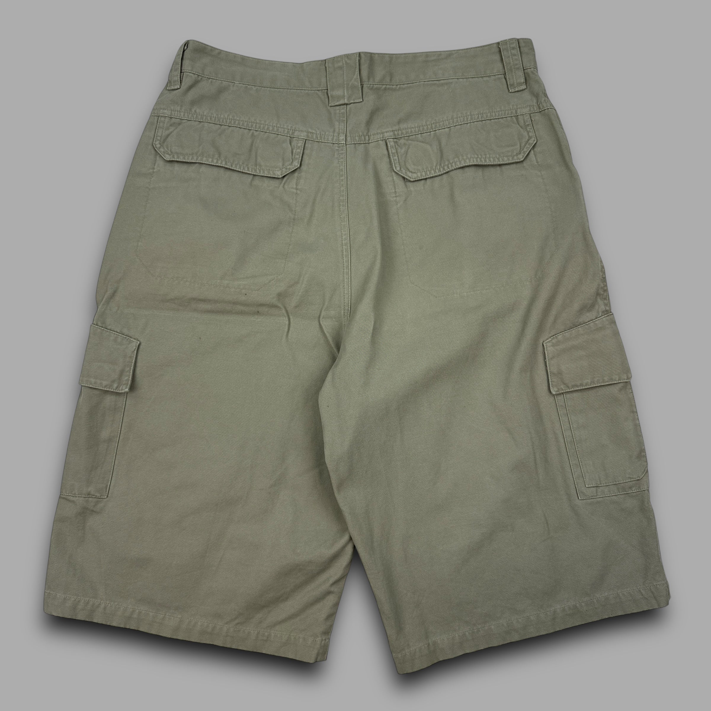 Billabong 2000's baggy wide leg spellout cargo shorts (M)
