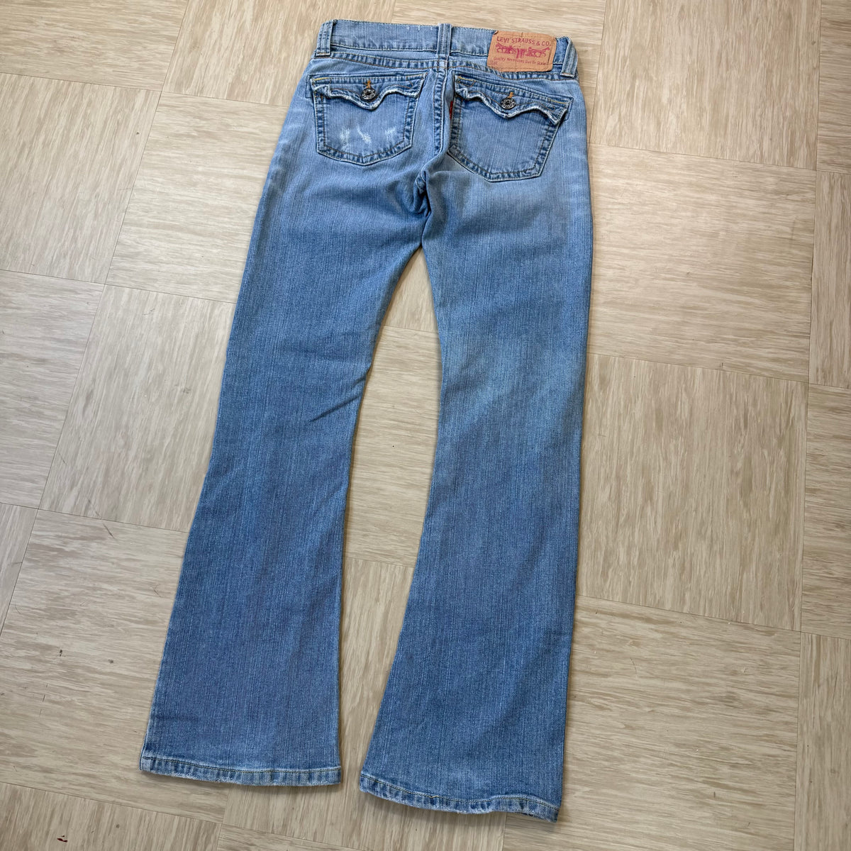 Levi 527 2000's slouch flare denim jeans (S)