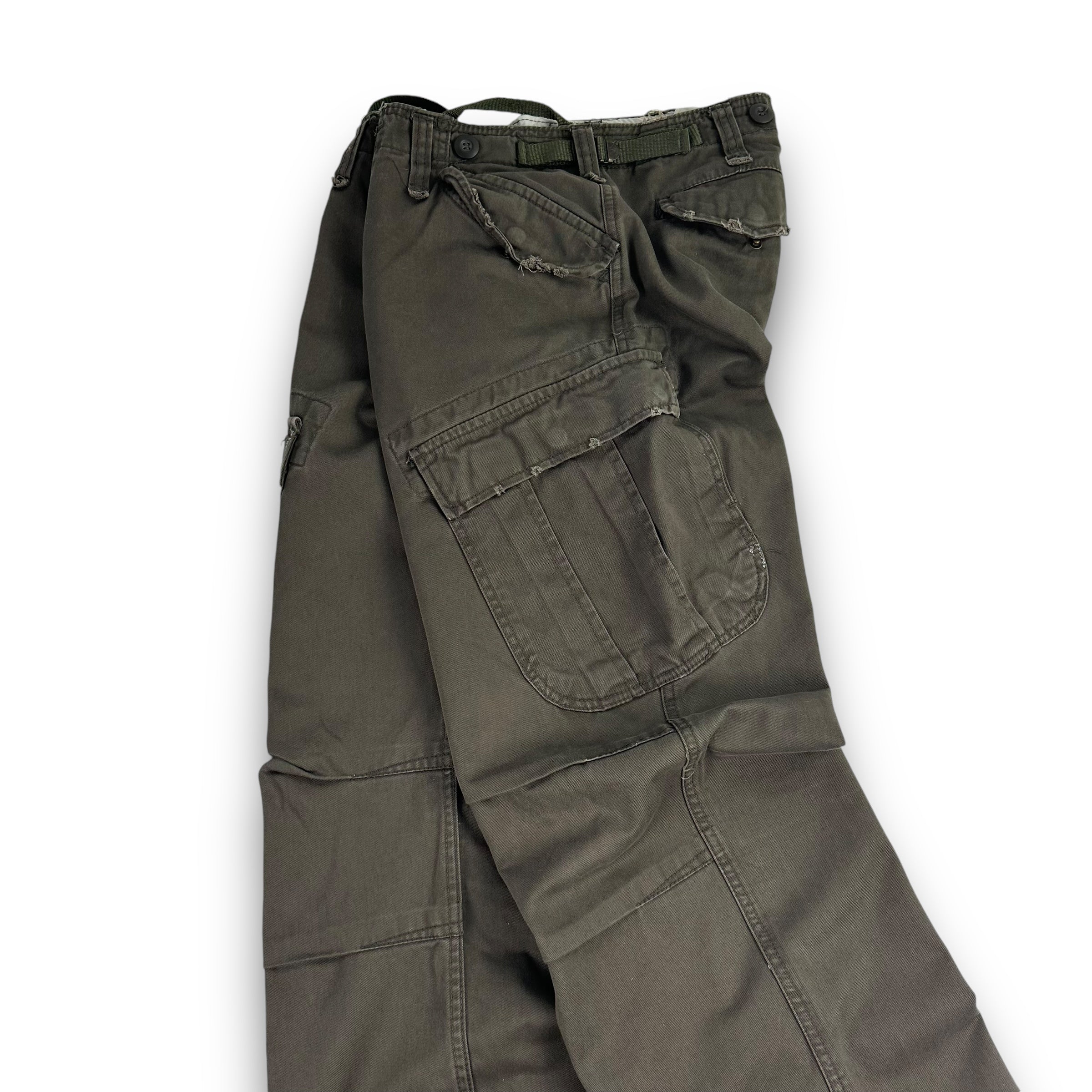 Burton 2000's baggy wide leg cargo bottoms (S-L)