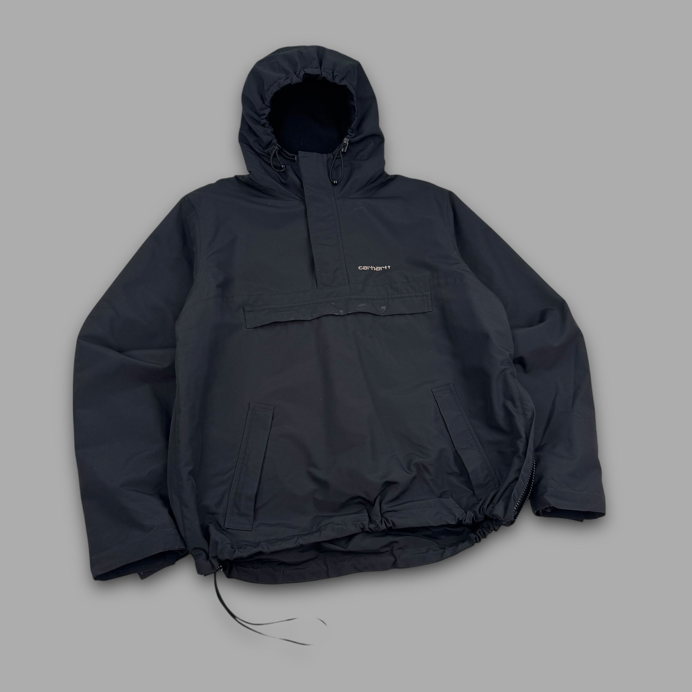 Carhartt technical nylon 1/4 zip pullover windbreaker (S)