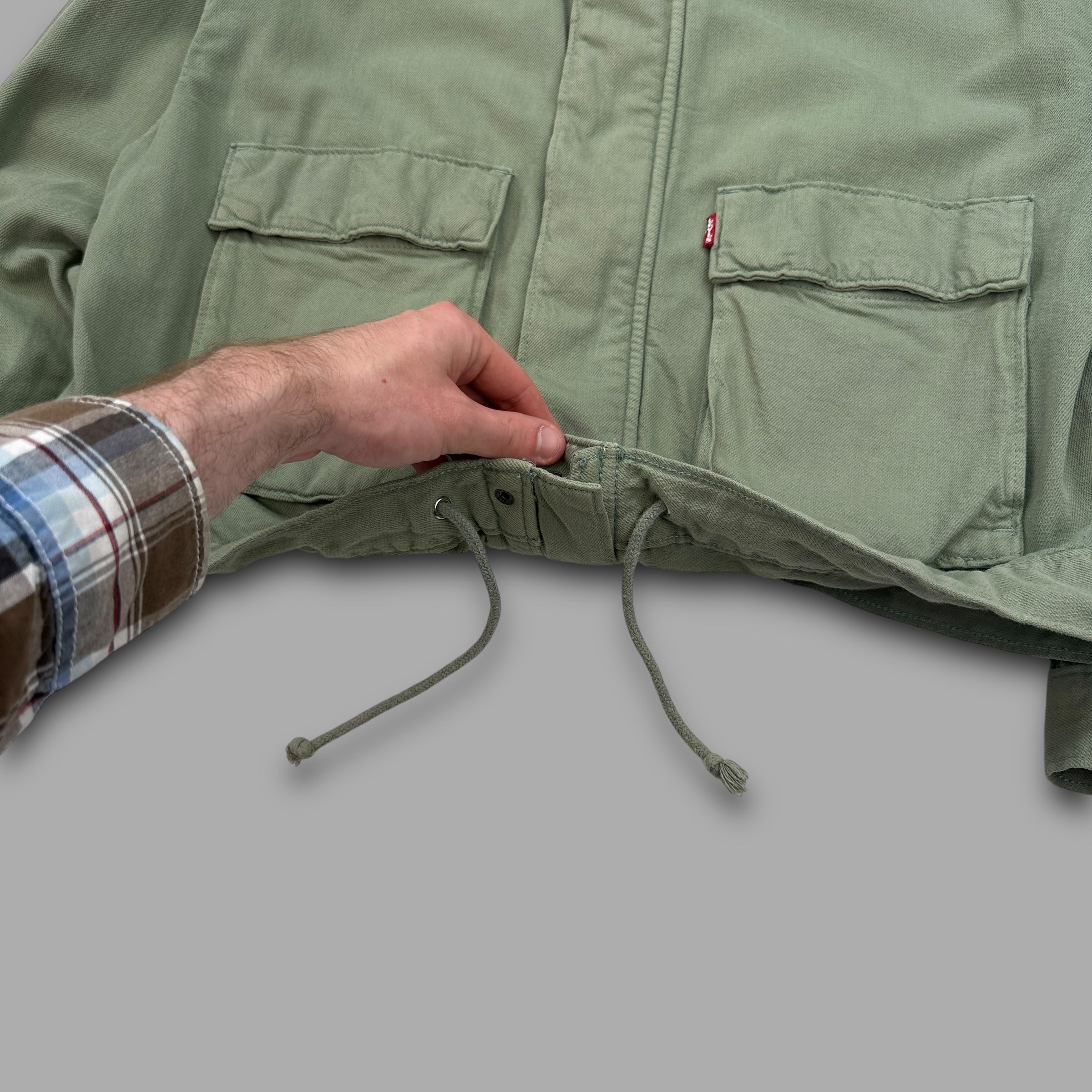 Levi's 2000's technical cropped utility jacket (S)