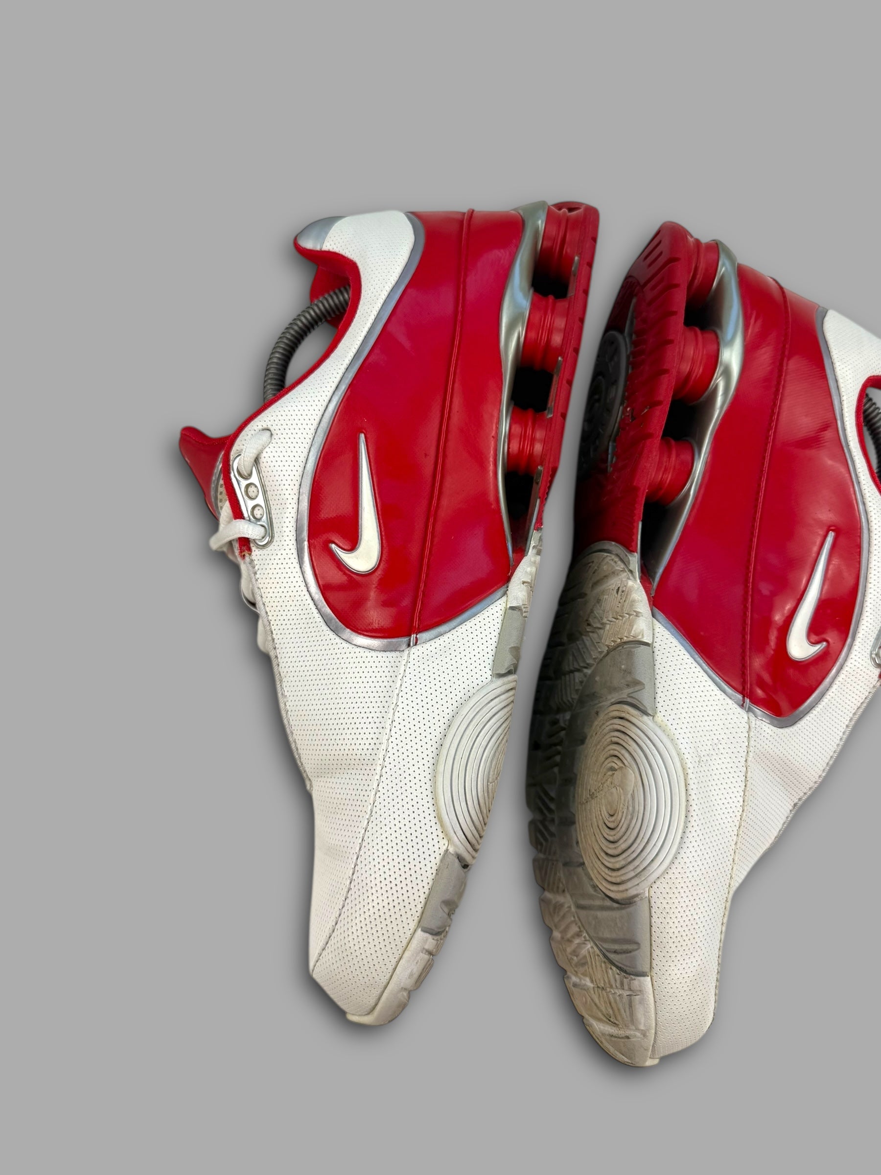 Nike shox electric 'red and white' 2004 (UK9)