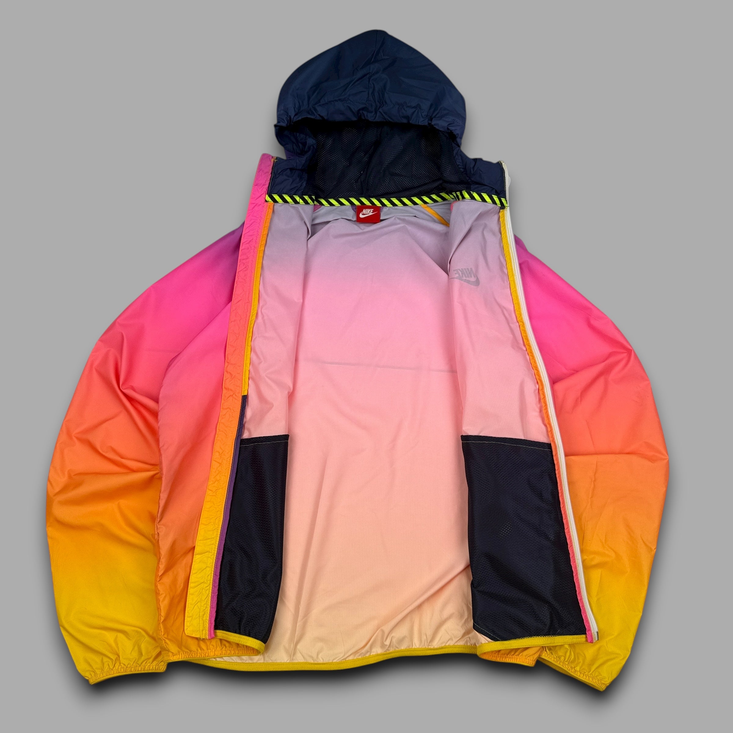Nike 2000's 'air in colour' style gradient track jacket (M)